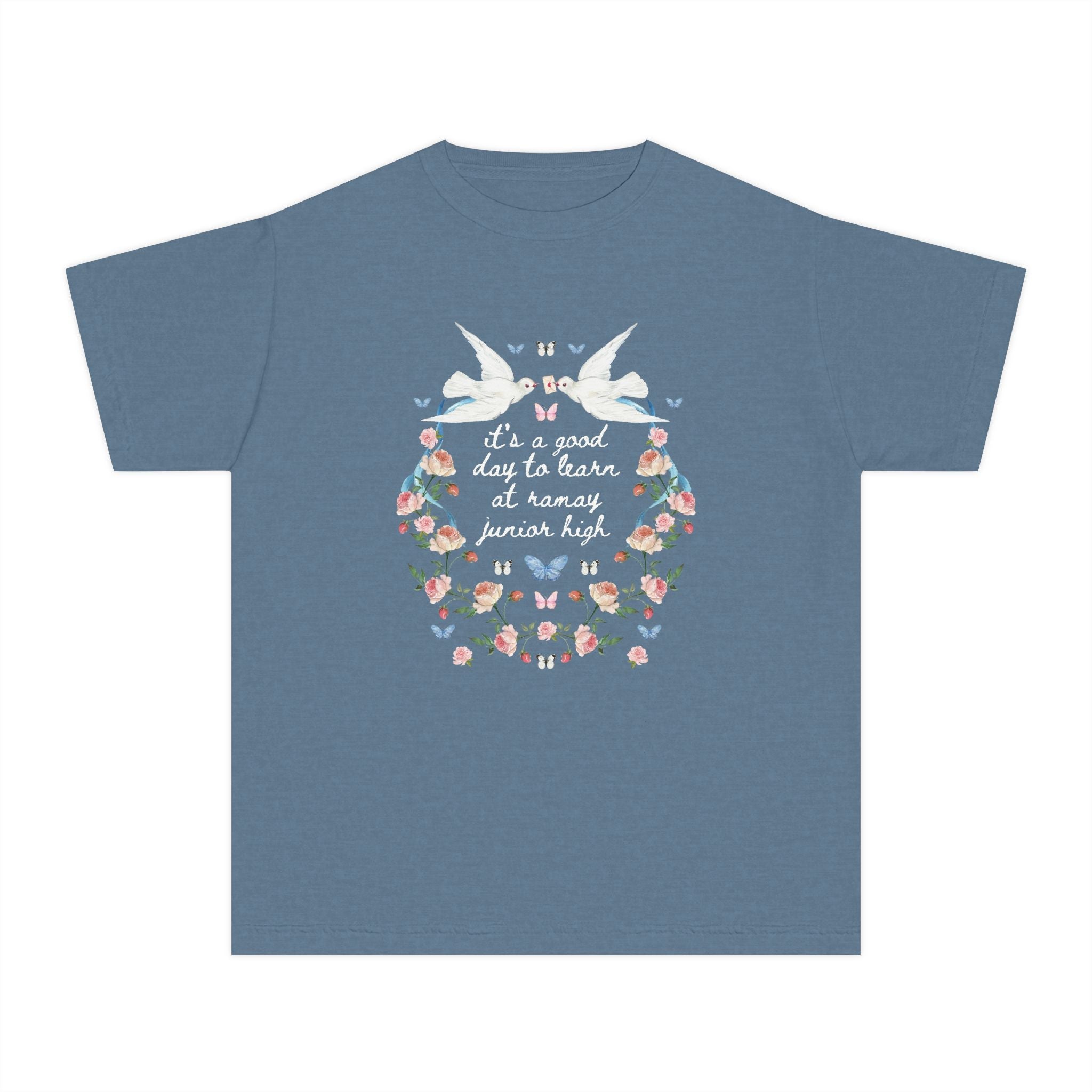 Ramay Junior High School Kids Tee Shirt: It's a Good Day to Learn at Ramay Junior High | FPS + Opal and June Kids Tee Shirt, Fayetteville Public Schools - Opal and June