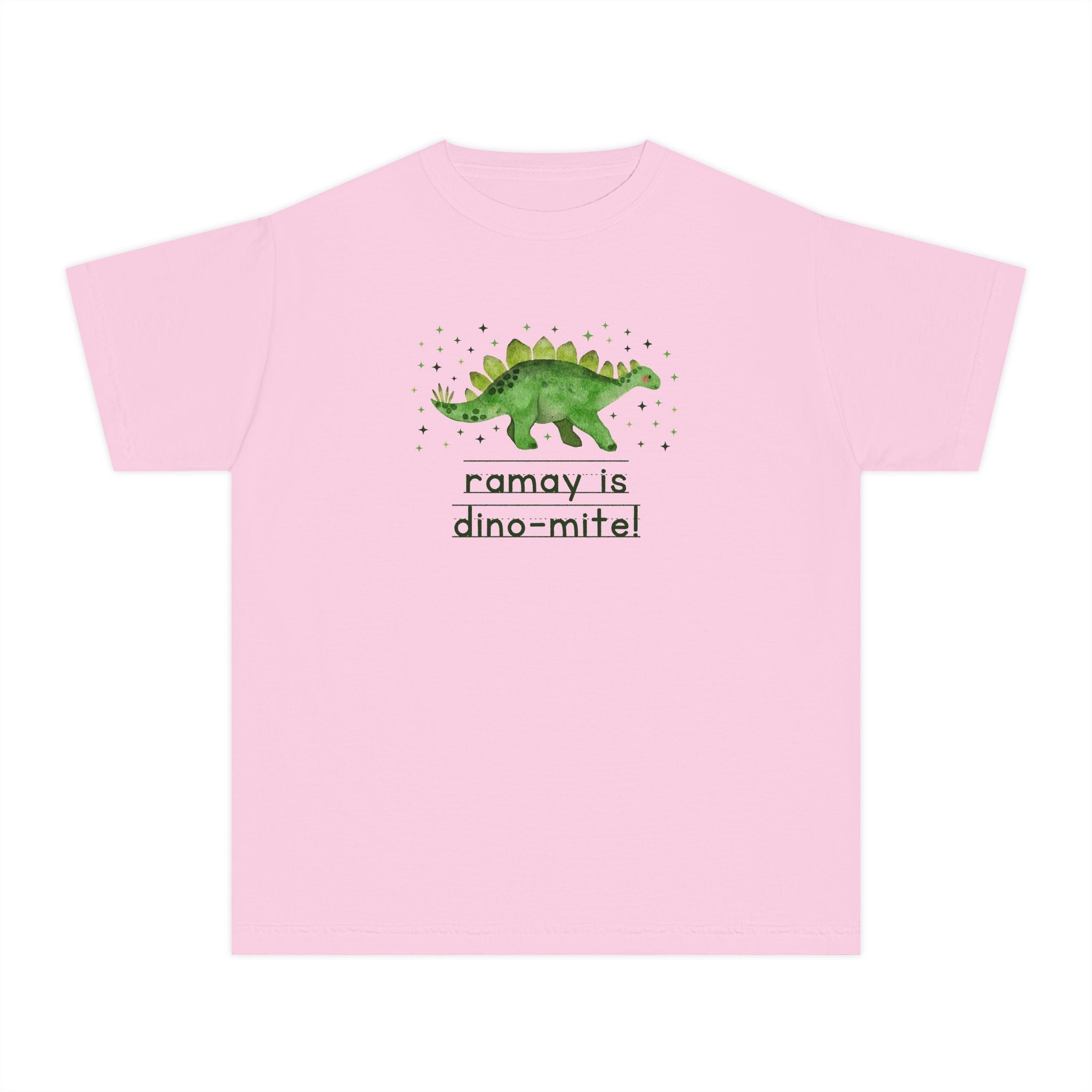 Ramay Junior High School Kids Tee Shirt: Ramay is Dino - Mite! - Opal and June