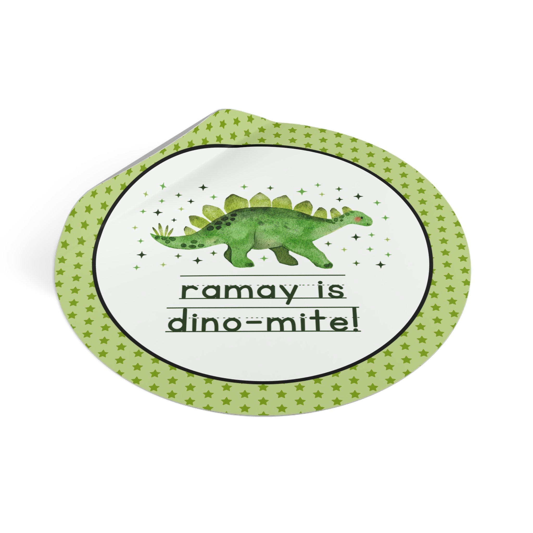 Ramay Junior High School Sticker: Ramay is Dino - Mite! - Opal and June