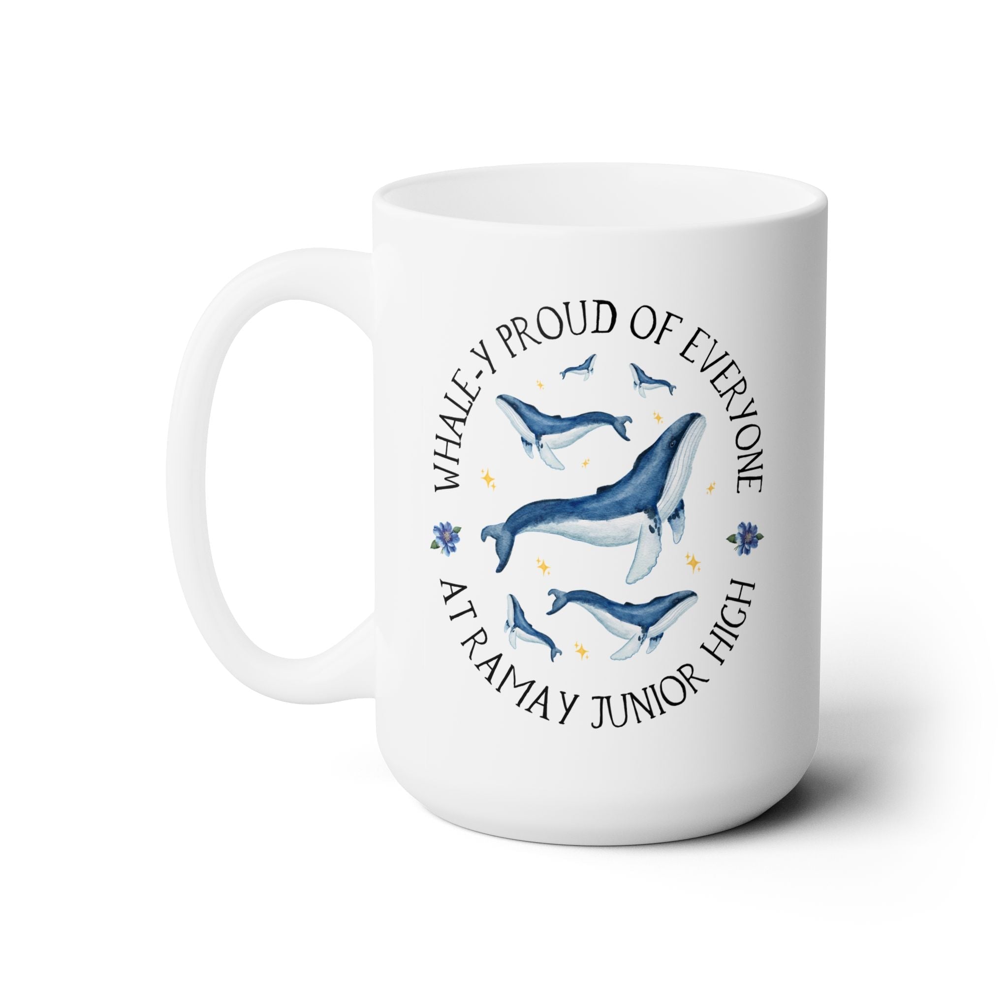 Ramay Junior High: Whaley Proud Coffee Mug | FPS + Opal and June 15 Oz Coffee Mug, Fayetteville Public Schools - Opal and June