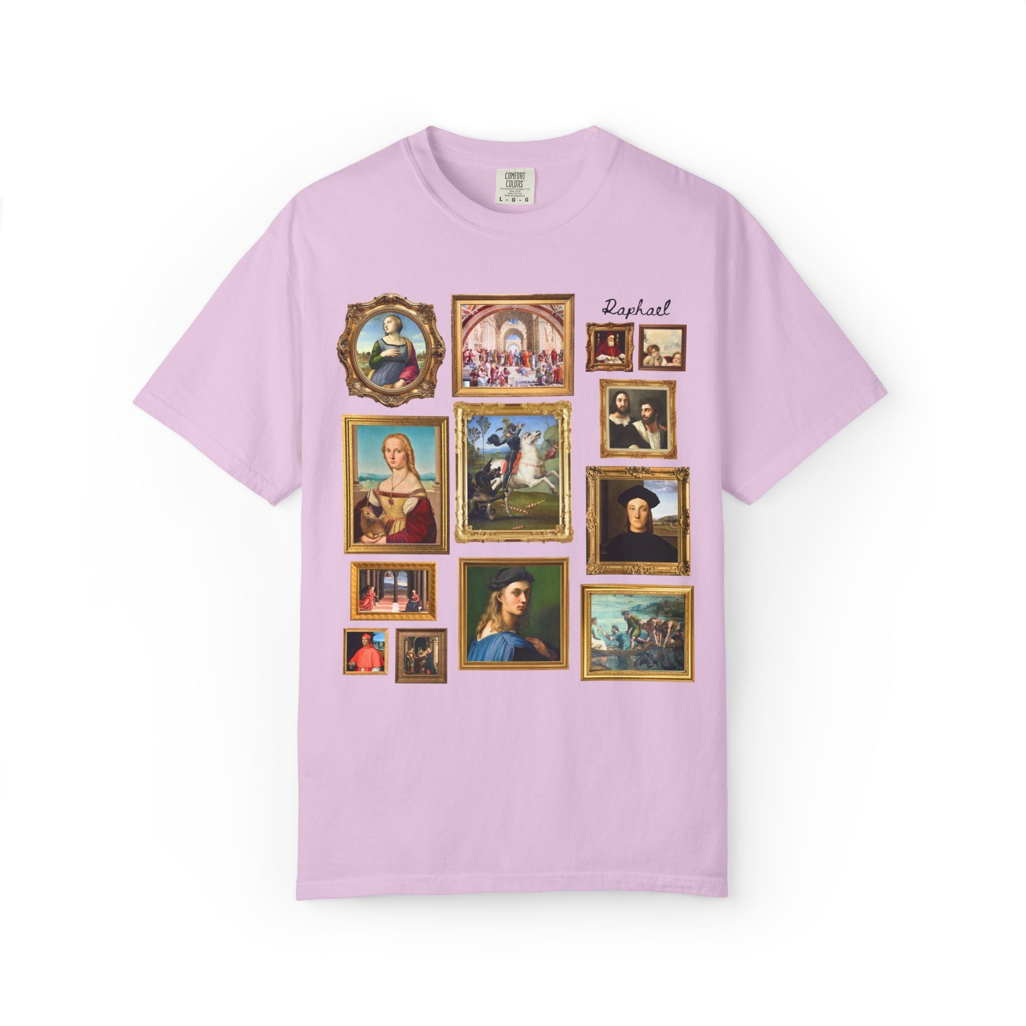 Raphael Art History Tee Shirt, Italian Art Historian Gift, High Renaissance Humanities Teacher or Humanities Major T-Shirt, 15th Century Art - Opal and June