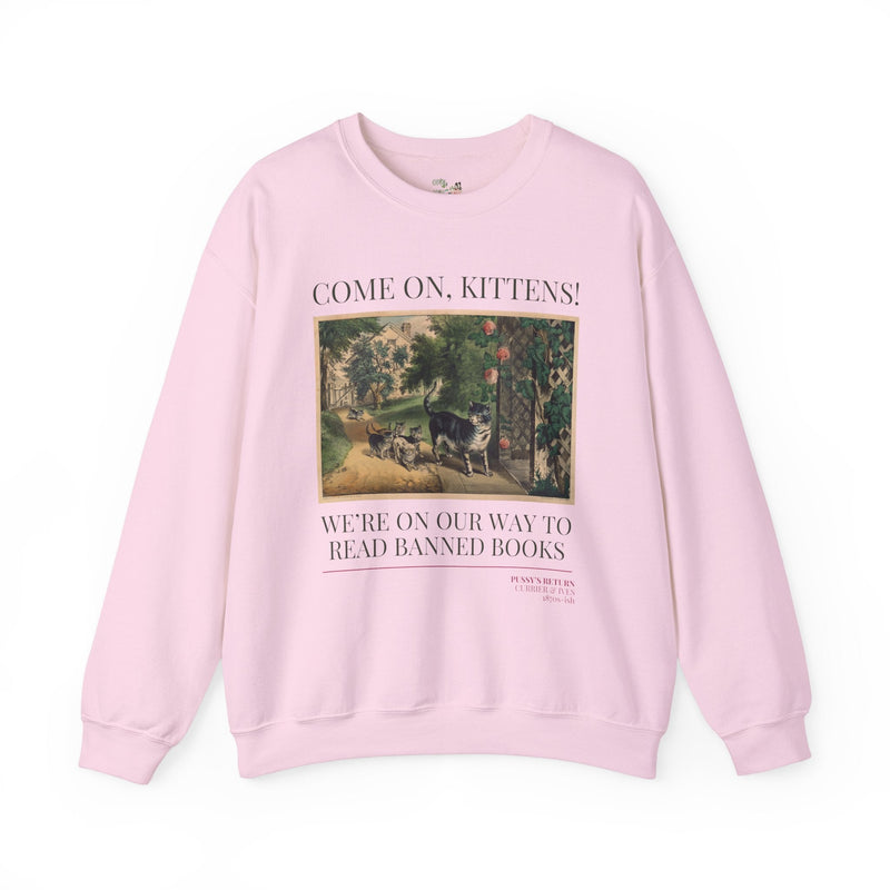 Read Banned Books Cat Lover Sweatshirt - Opal and June