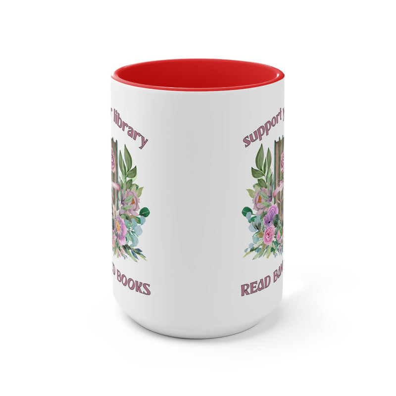 Read Banned Books Coffee Mug - Opal and June