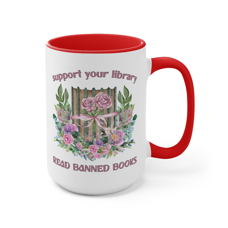 Read Banned Books Coffee Mug - Opal and June