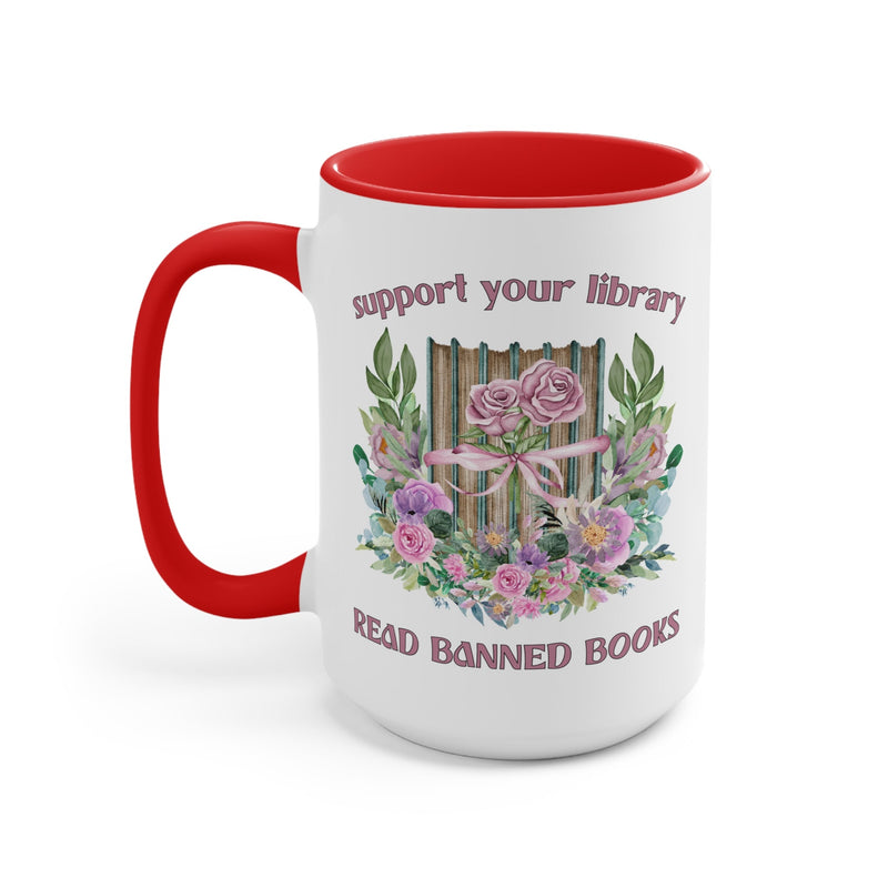 Read Banned Books Coffee Mug - Opal and June