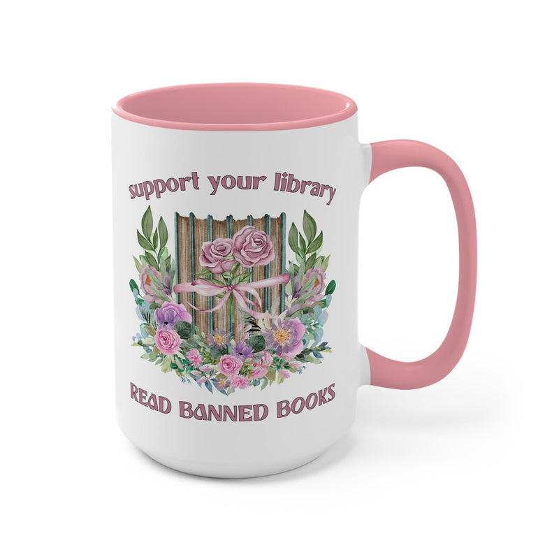 Read Banned Books Coffee Mug - Opal and June