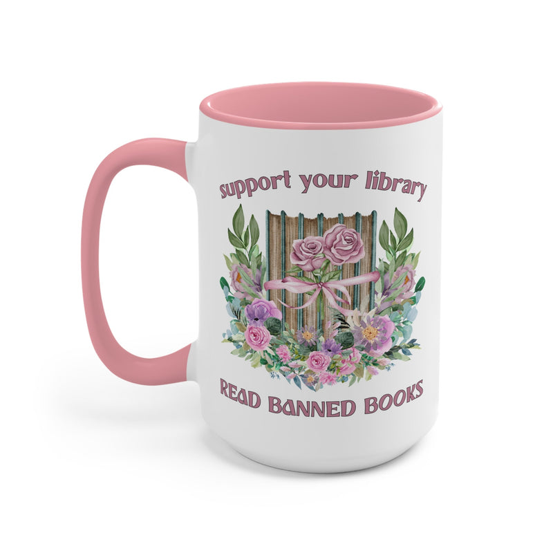 Read Banned Books Coffee Mug - Opal and June