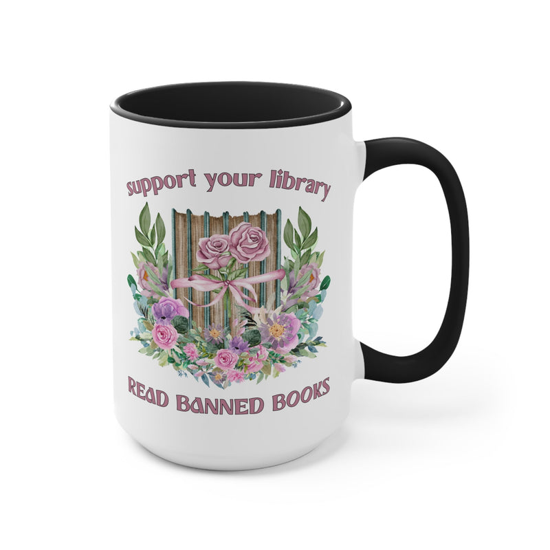 Read Banned Books Coffee Mug - Opal and June