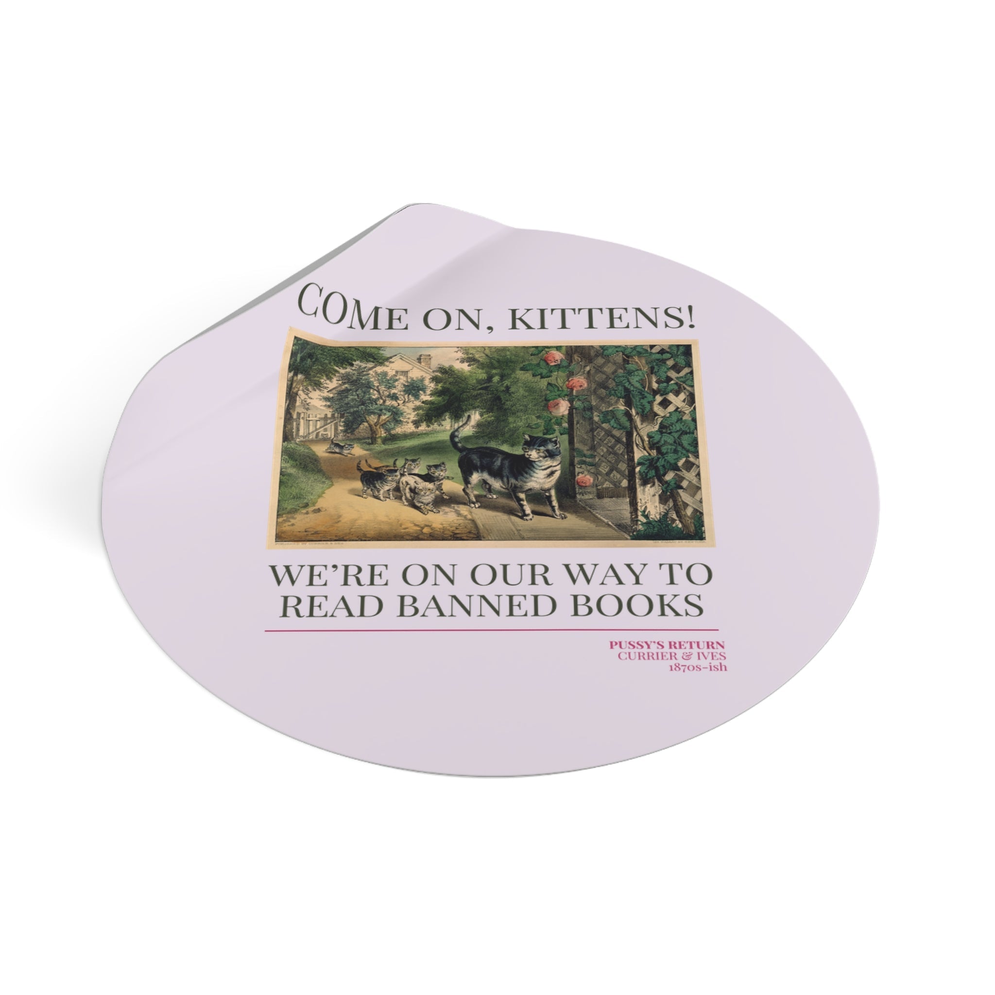 Read Banned Books Sticker - Opal and June