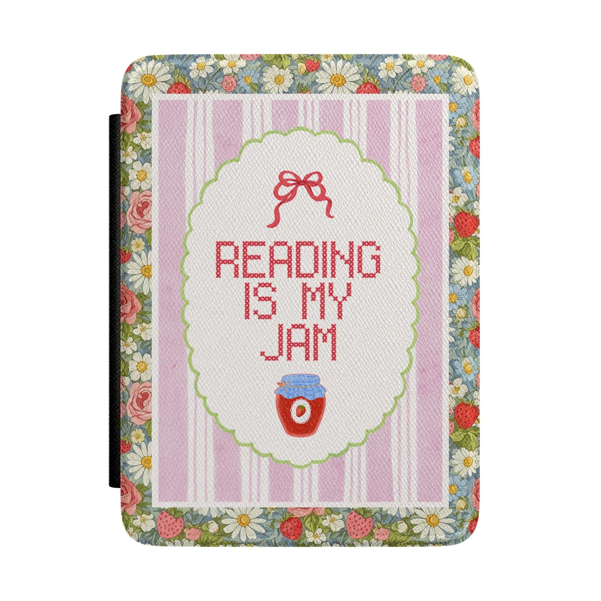 Reader is My Jam E - Reader Case Compatible with Kindle, Cute Historical Romance Reader Gift for Bookworm or Fantasy Bookworm, Horror Reader - Opal and June