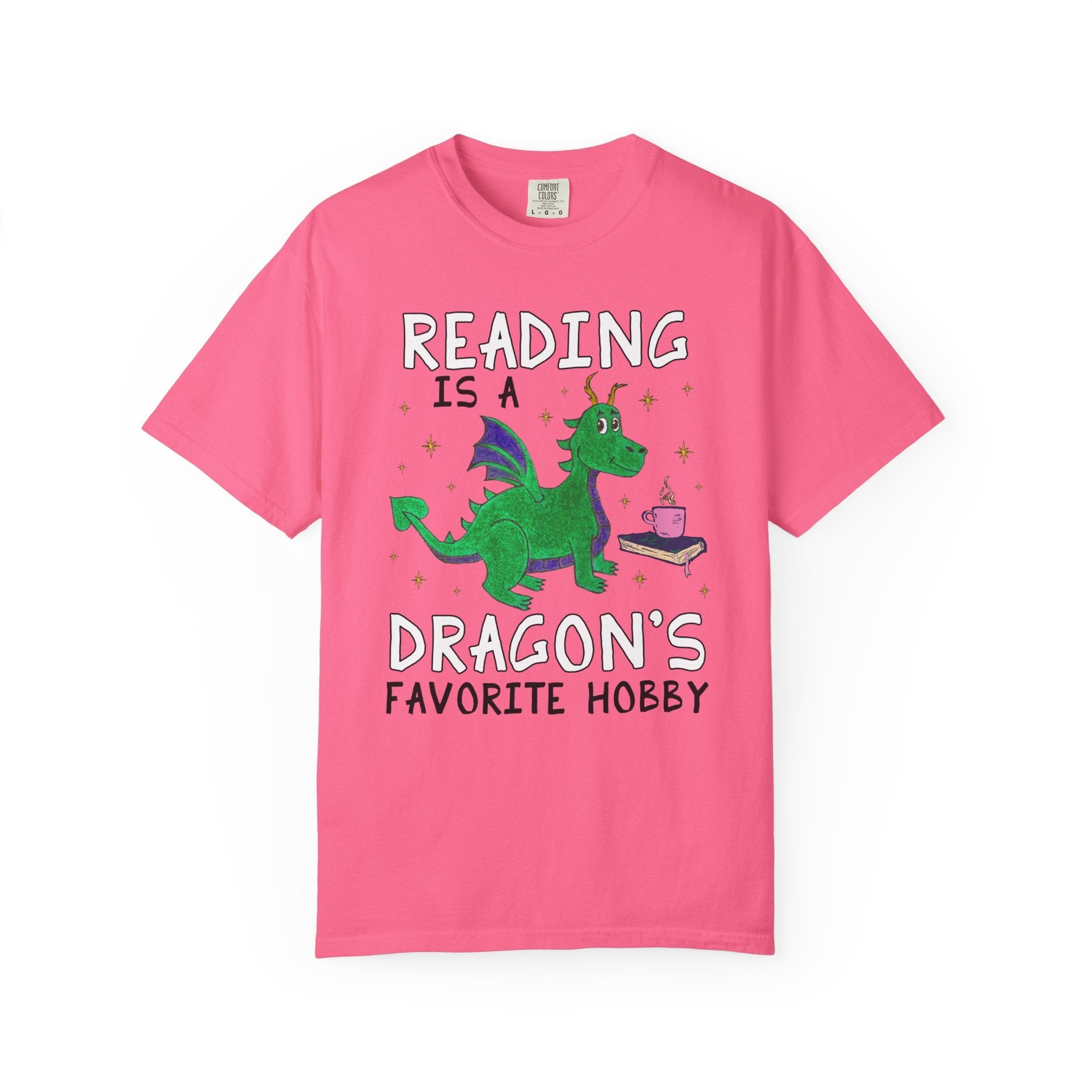 Reading is a Dragon's Favorite Hobby - Opal and June