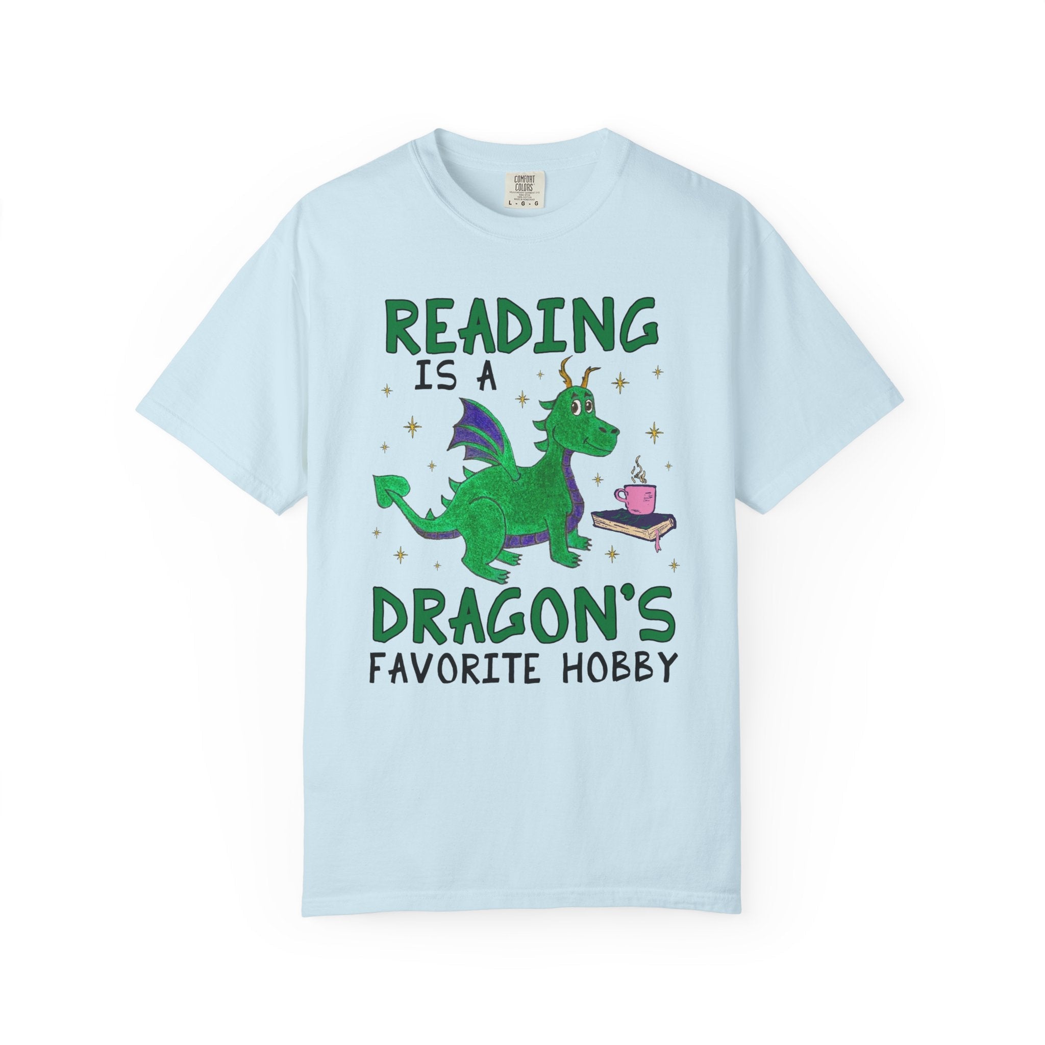 Reading is a Dragon's Favorite Hobby - Opal and June
