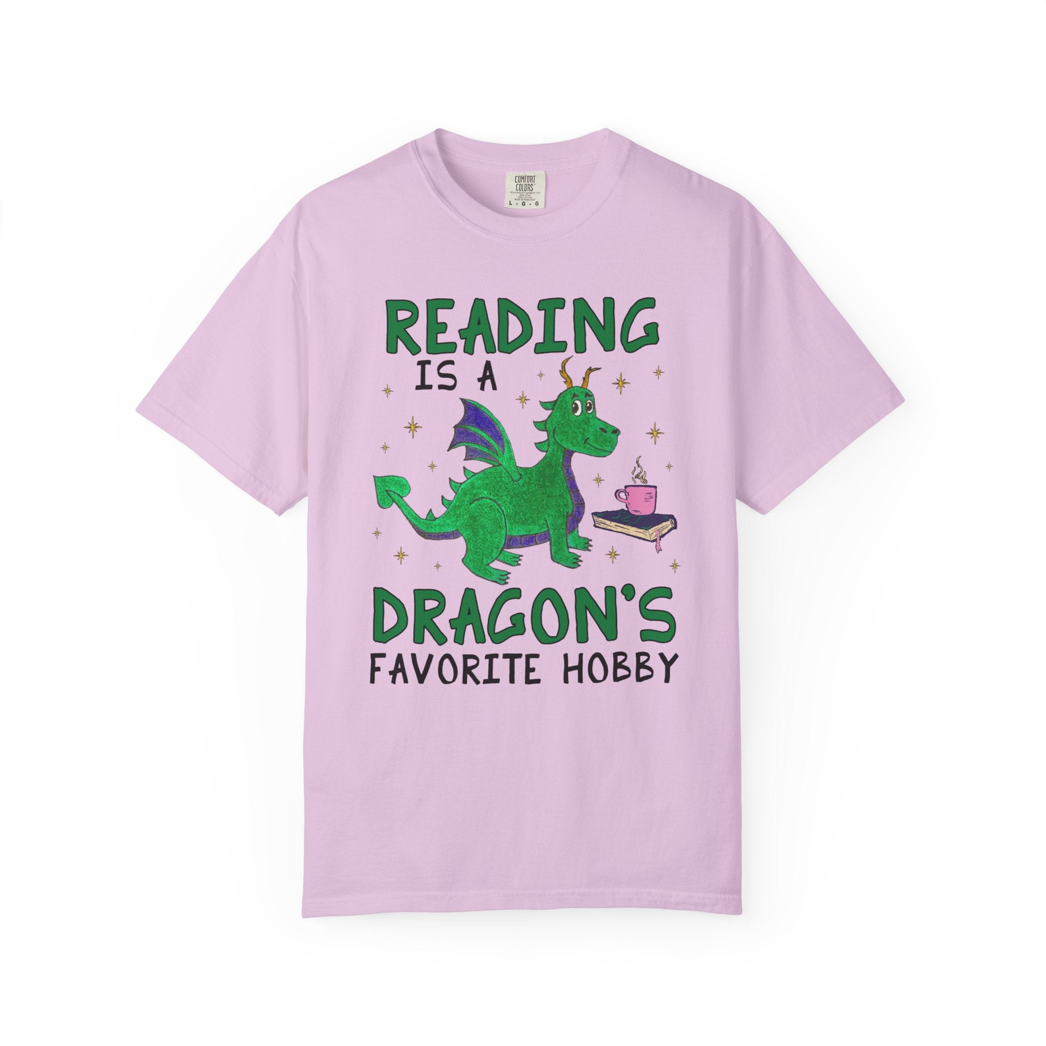 Reading is a Dragon's Favorite Hobby - Opal and June