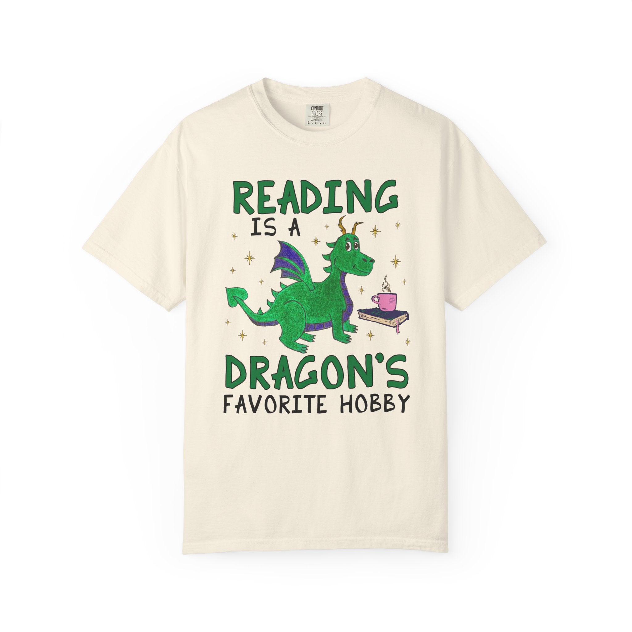 Reading is a Dragon's Favorite Hobby - Opal and June