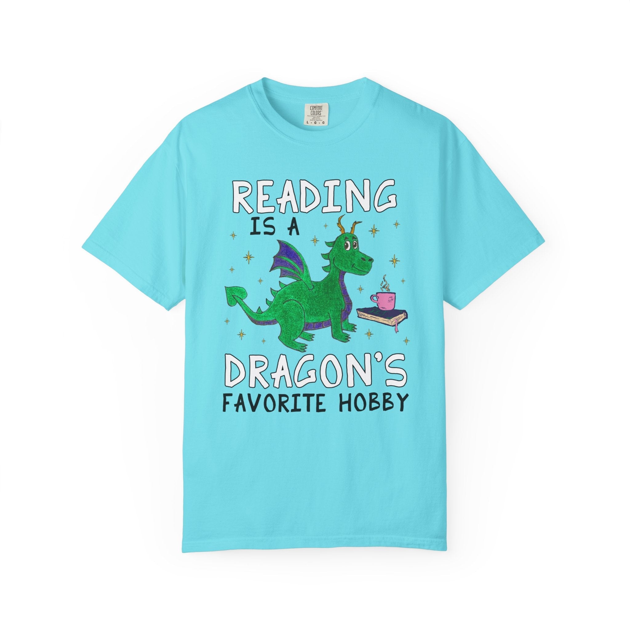 Reading is a Dragon's Favorite Hobby - Opal and June