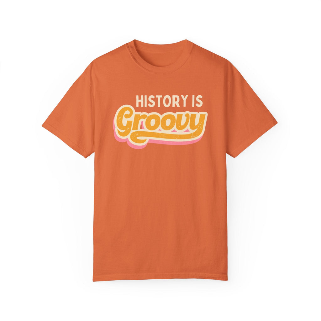 Retro 70s Style History Tee Shirt - Opal and June