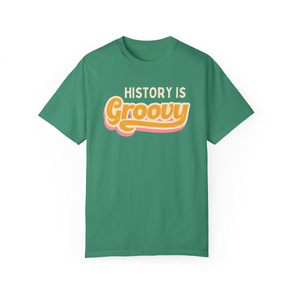 Retro 70s Style History Tee Shirt - Opal and June