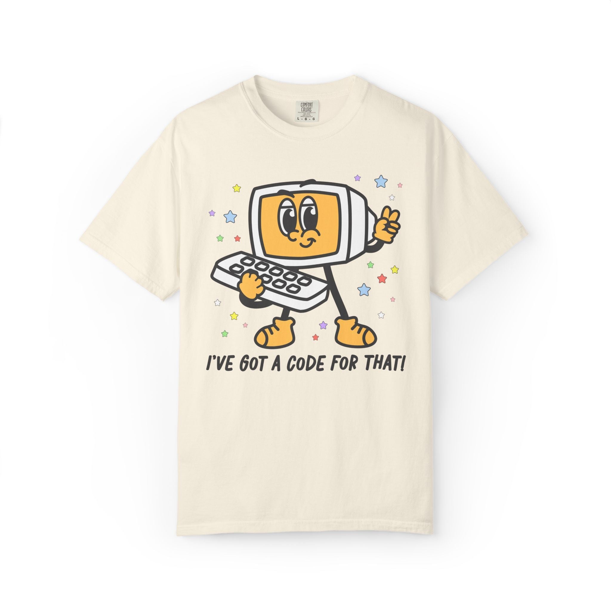 Retro Coding Teacher Tee Shirt with Stars: Funny Saying Computer Science Teacher T-Shirt, Junior High or High School Teacher Appreciation T - Opal and June