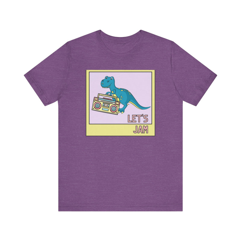 Retro Dinosaur Music T-Shirt - Opal and June