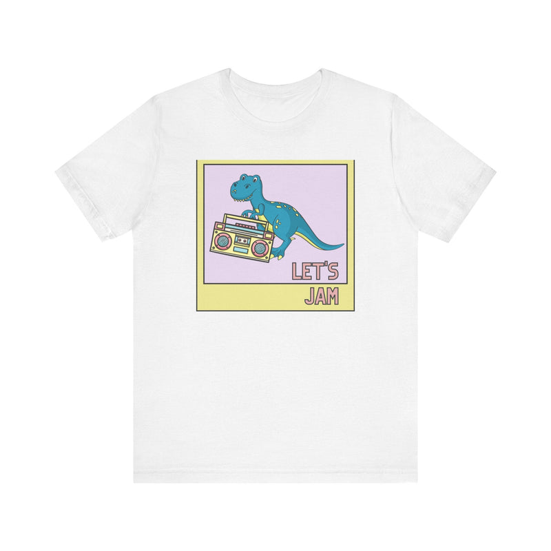 Retro Dinosaur Music T-Shirt - Opal and June