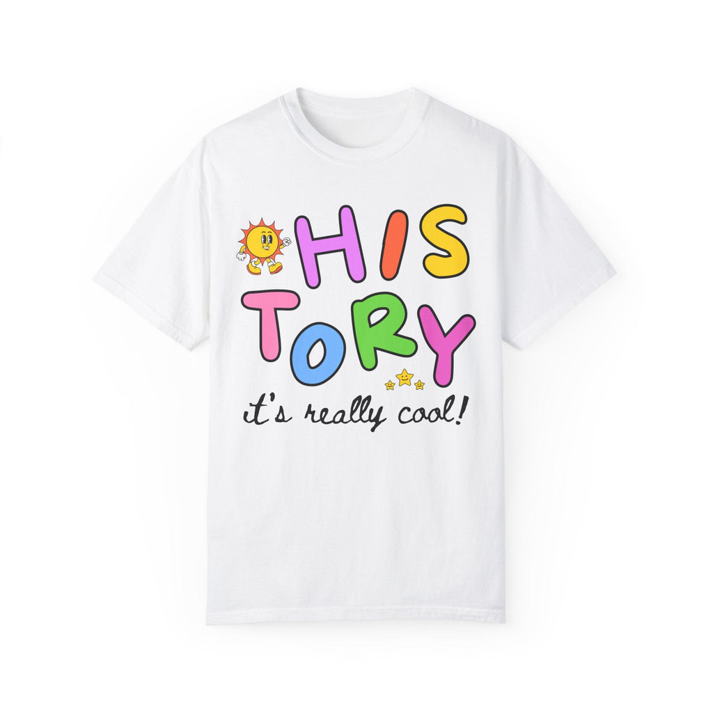 Retro History Teacher Tee Shirt - Opal and June