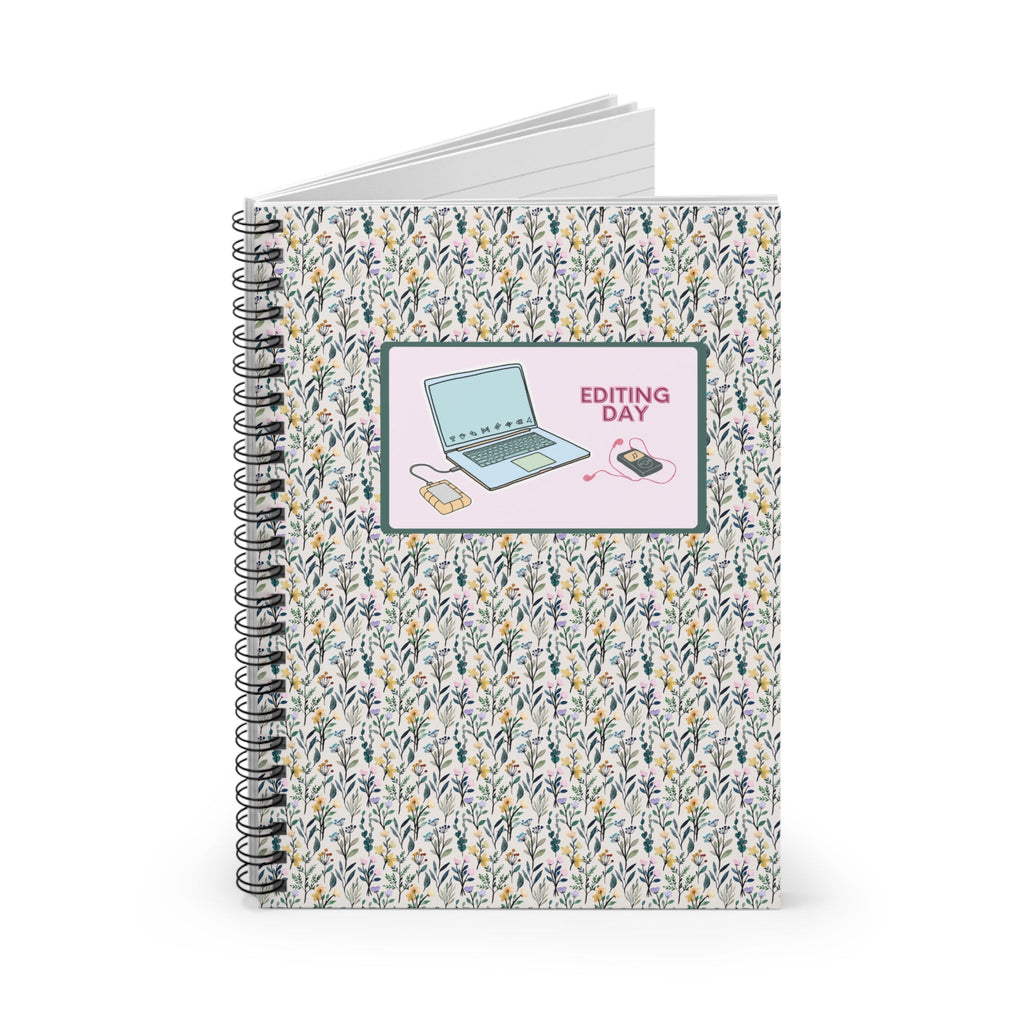 Retro Inspired Editing Day Notebook for Photographers - Opal and June