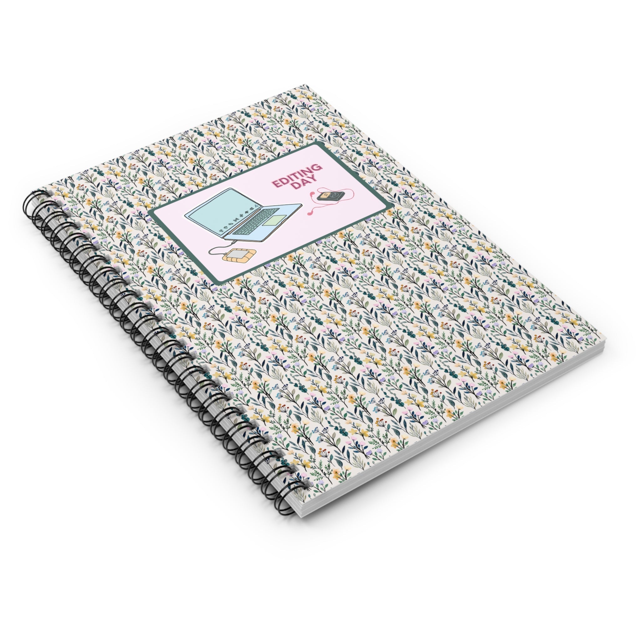 Retro Inspired Editing Day Notebook for Photographers - Opal and June