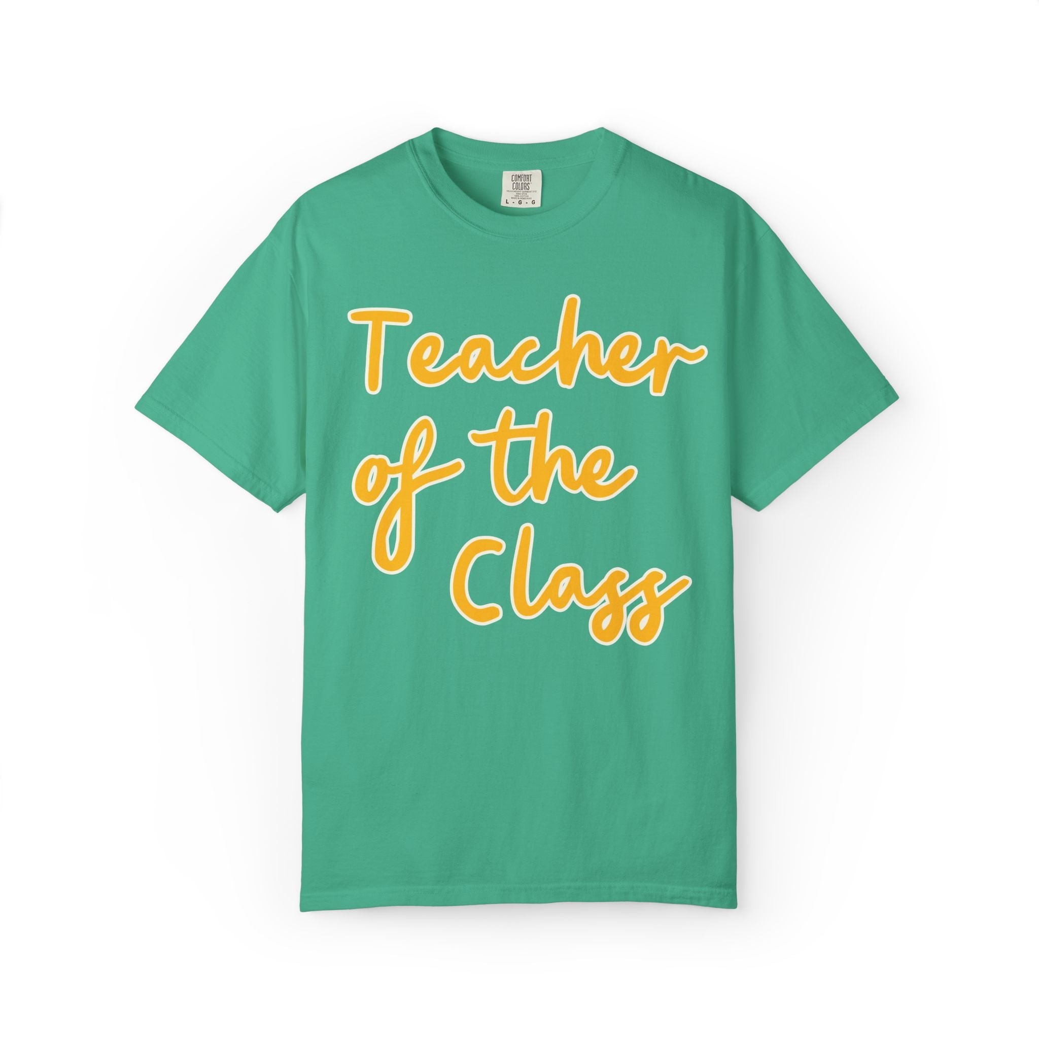 Retro Teacher of the Class Tee Shirt for Back to School, Cute First Year Teacher T-Shirt, Silly High School Teacher Tee for New School Year - Opal and June