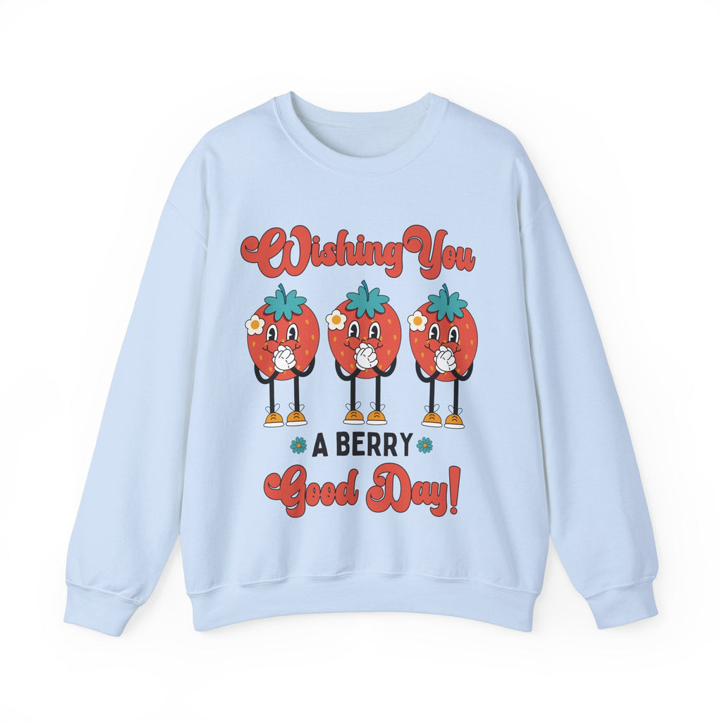 Retro Y2K Aesthetic Strawberry Sweatshirt - Opal and June