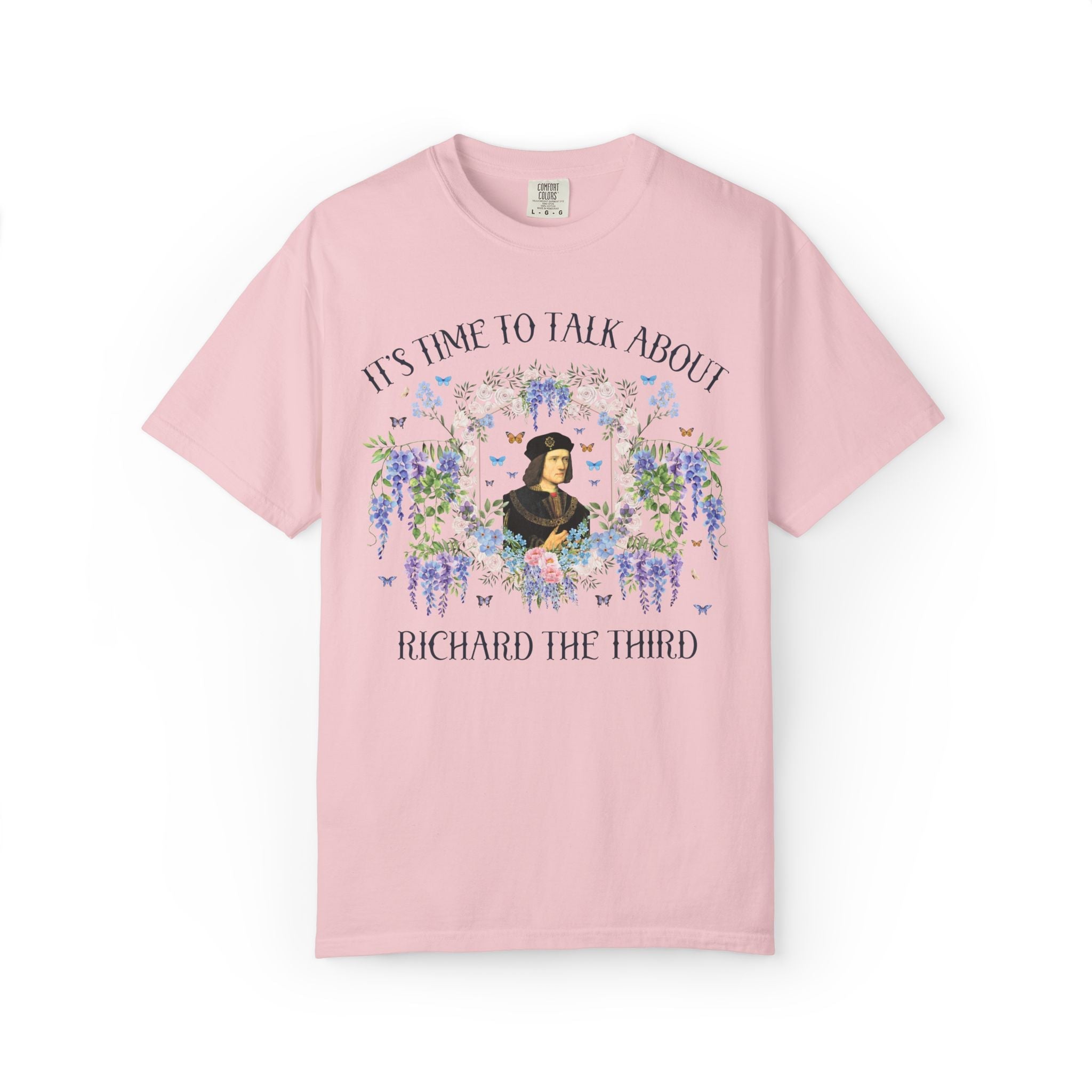 Richard the Third English History Buff T-Shirt, Funny Royal History Famous Kings Tee for Social Studies Teacher, 1400s English Historian - Opal and June