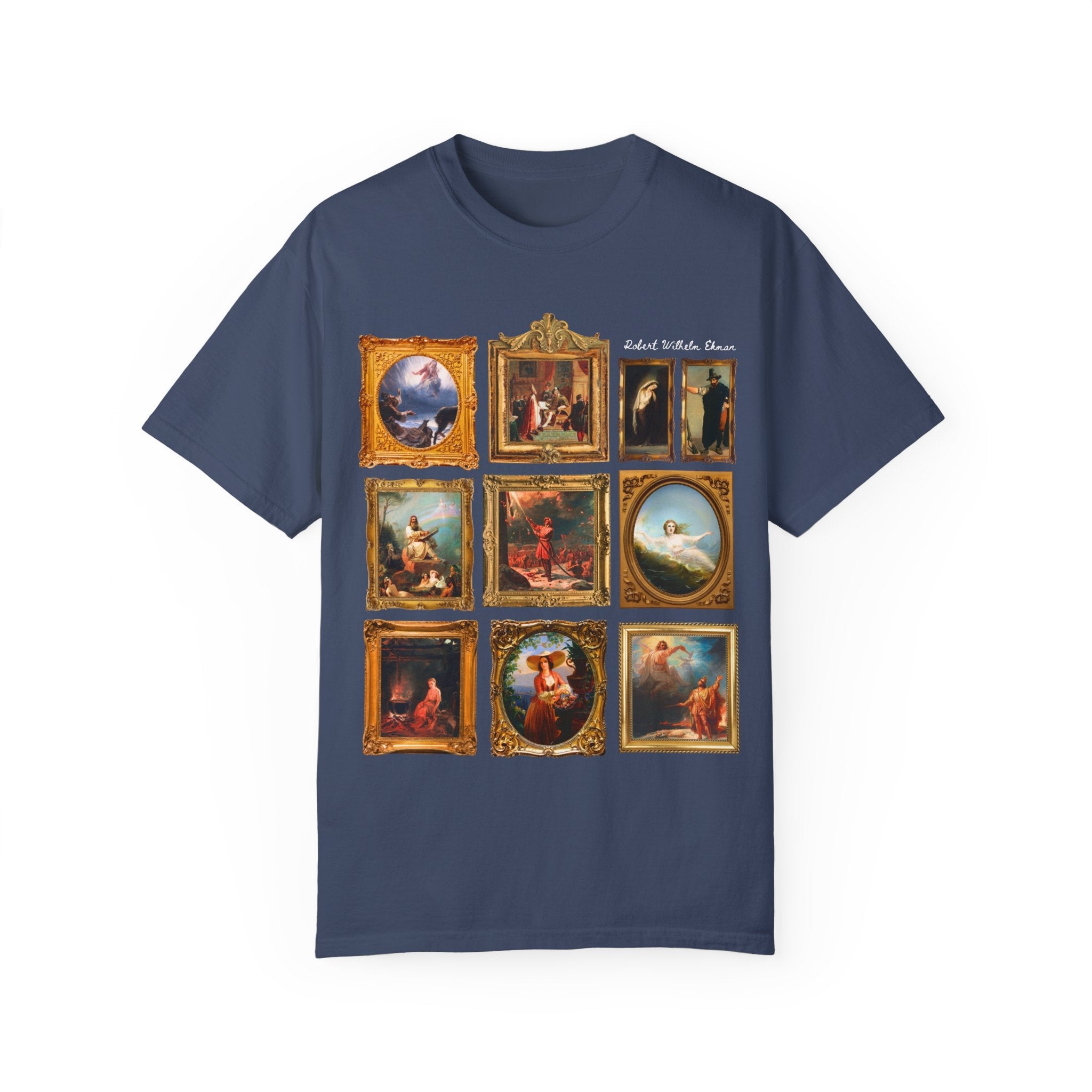 Robert Wilhelm Ekman Art History Tee Shirt: Famous Paintings, Finnish Romantic Art Movement, Humanities Major, Swedish History Lover Gift - Opal and June