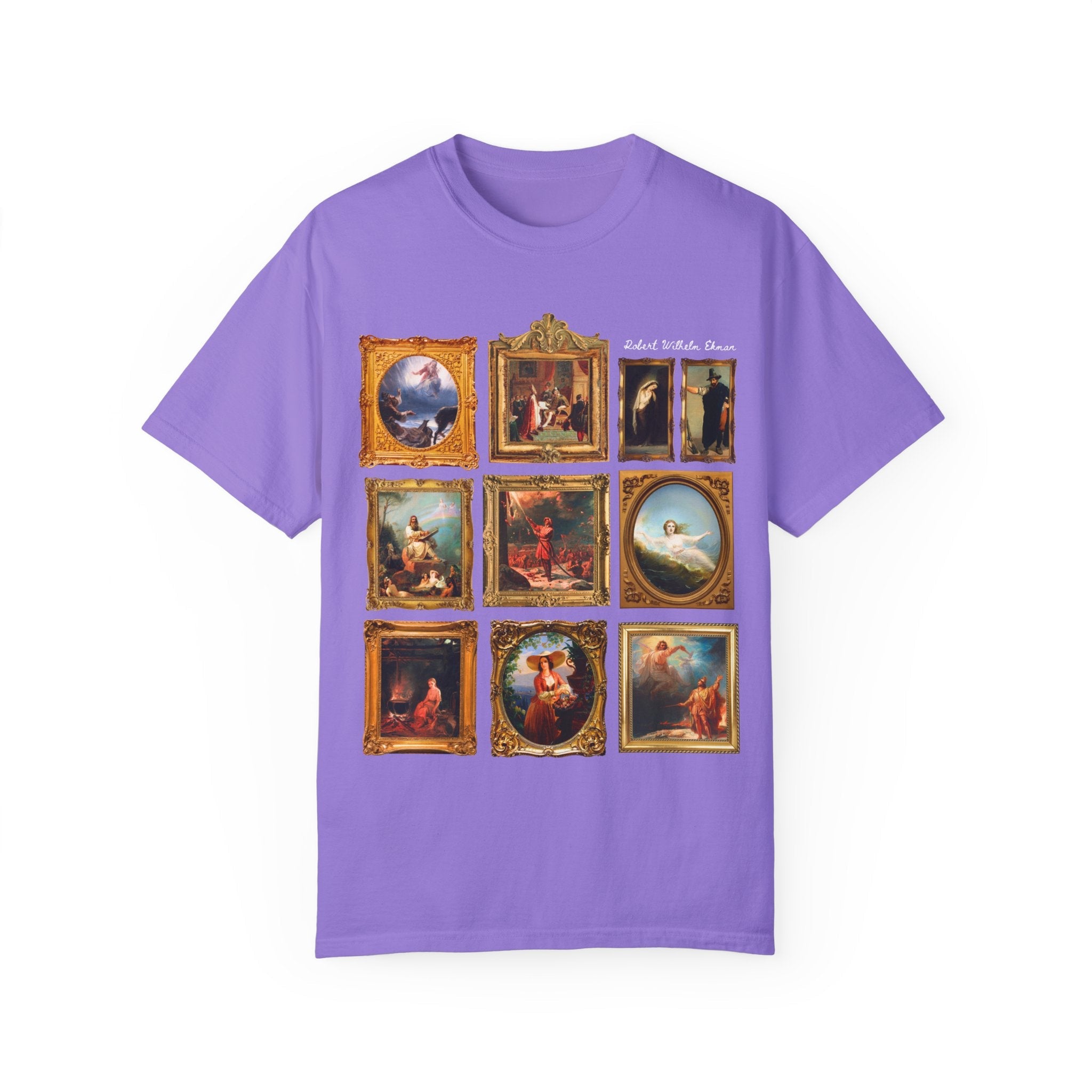 Robert Wilhelm Ekman Art History Tee Shirt: Famous Paintings, Finnish Romantic Art Movement, Humanities Major, Swedish History Lover Gift - Opal and June