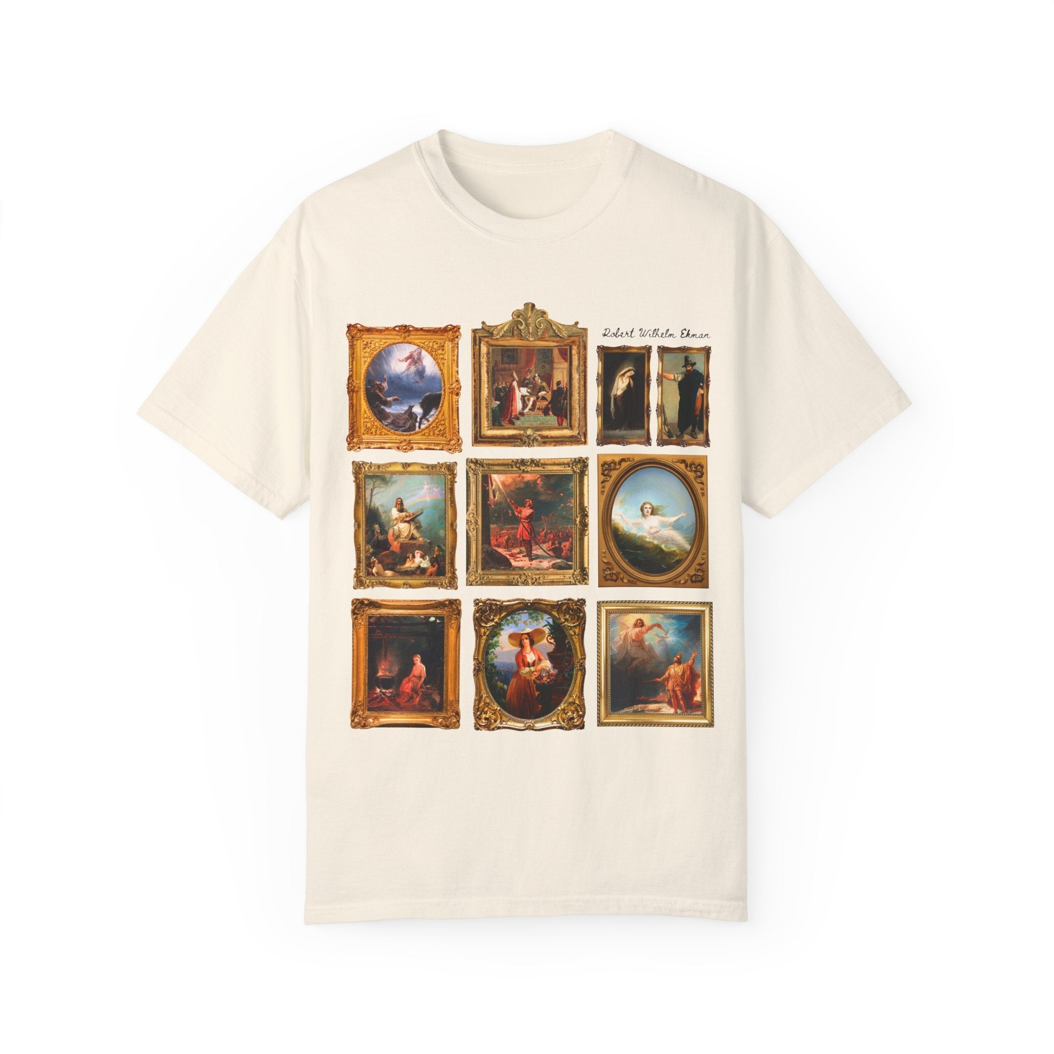 Robert Wilhelm Ekman Art History Tee Shirt: Famous Paintings, Finnish Romantic Art Movement, Humanities Major, Swedish History Lover Gift - Opal and June