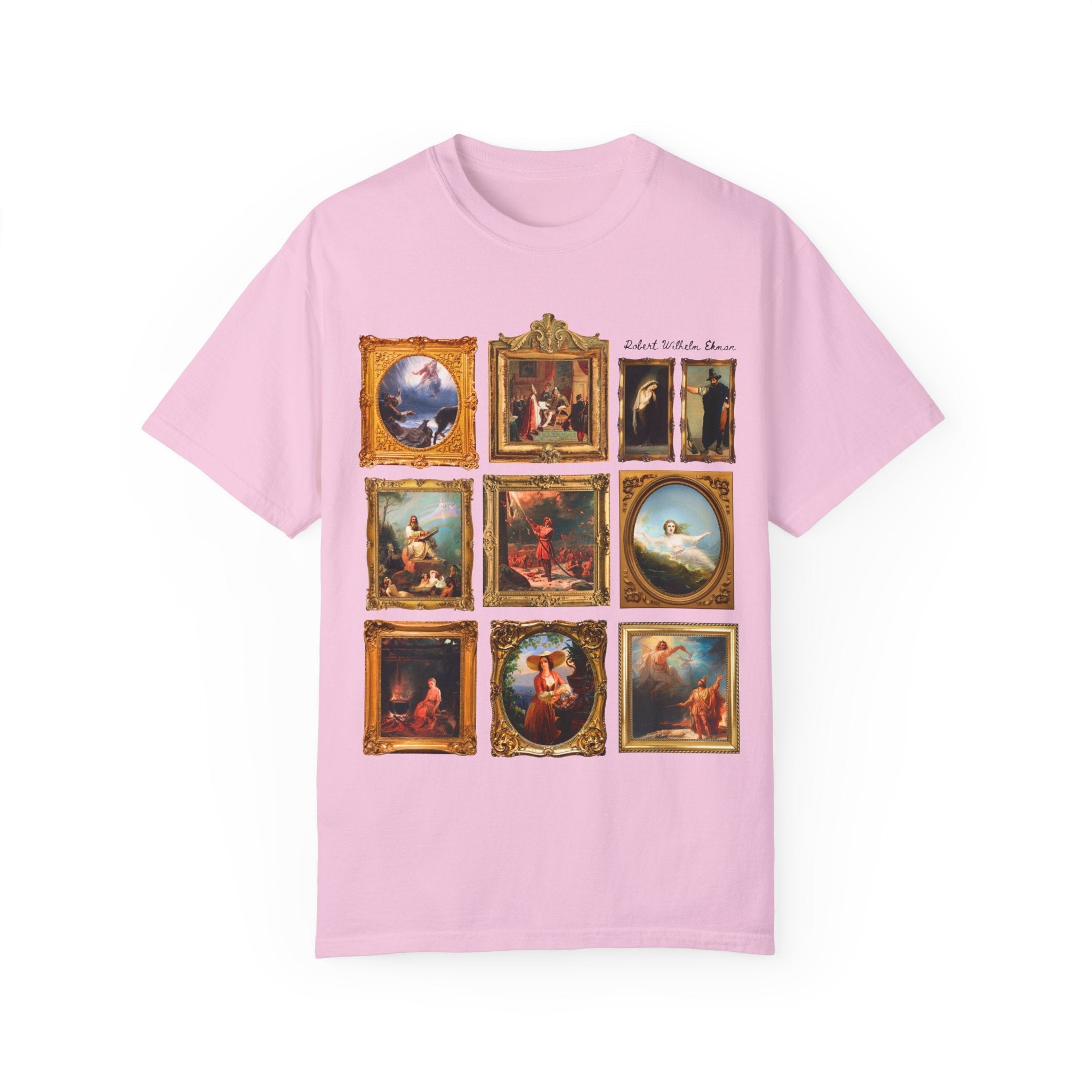 Robert Wilhelm Ekman Art History Tee Shirt: Famous Paintings, Finnish Romantic Art Movement, Humanities Major, Swedish History Lover Gift - Opal and June