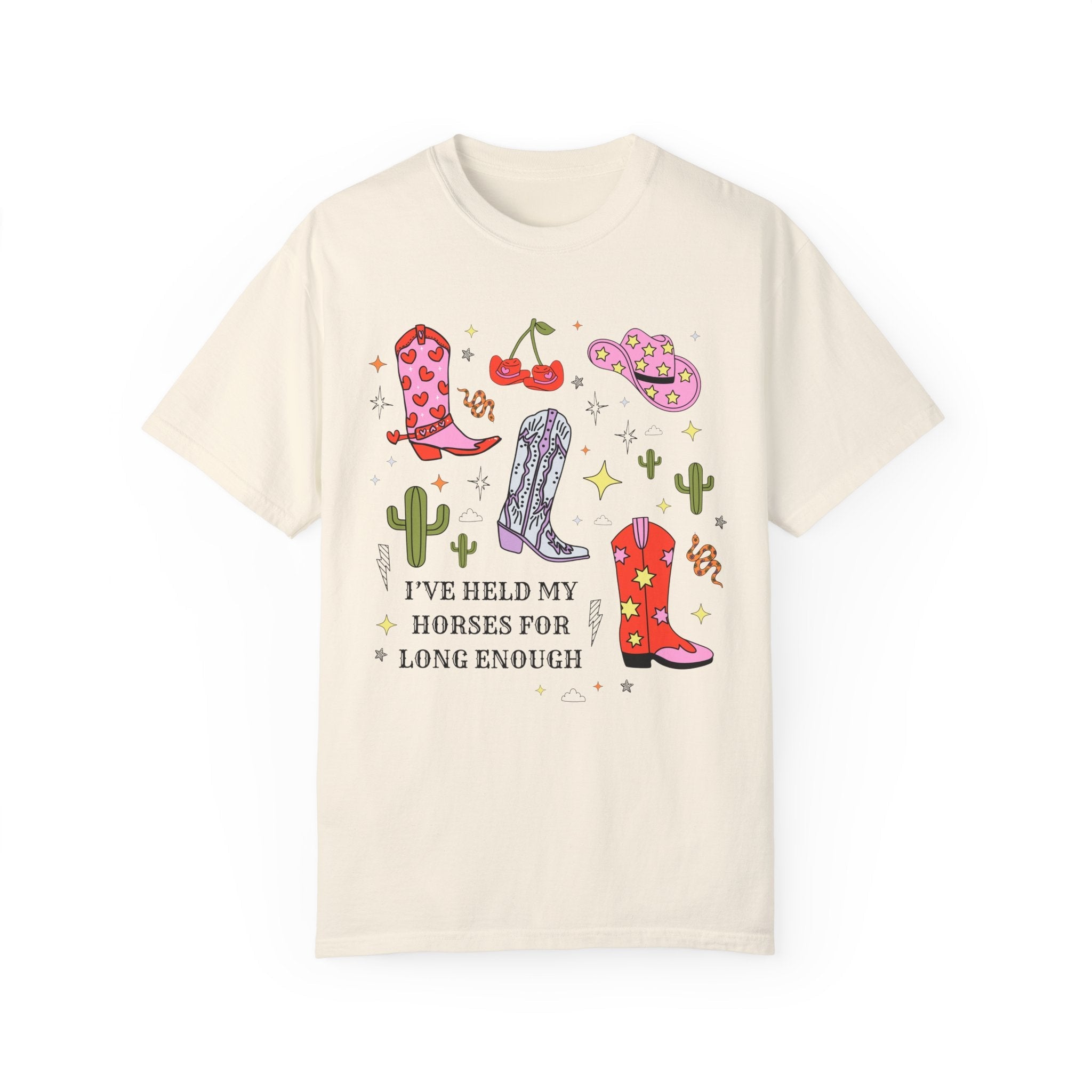 Rodeo Country Boho Pink Cowboy Hat Tee - Opal and June