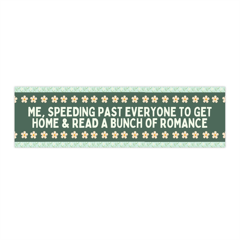 Romance Reader Bumper Sticker - Opal and June