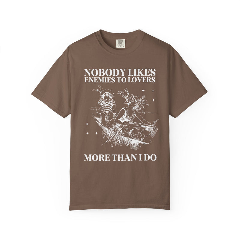 Romance Reader Enemies to Lovers Romance Trope T-Shirt, Funny Saying Bookworm Tee Shirt for Historical Romance Reader, Book Lover Gift - Opal and June