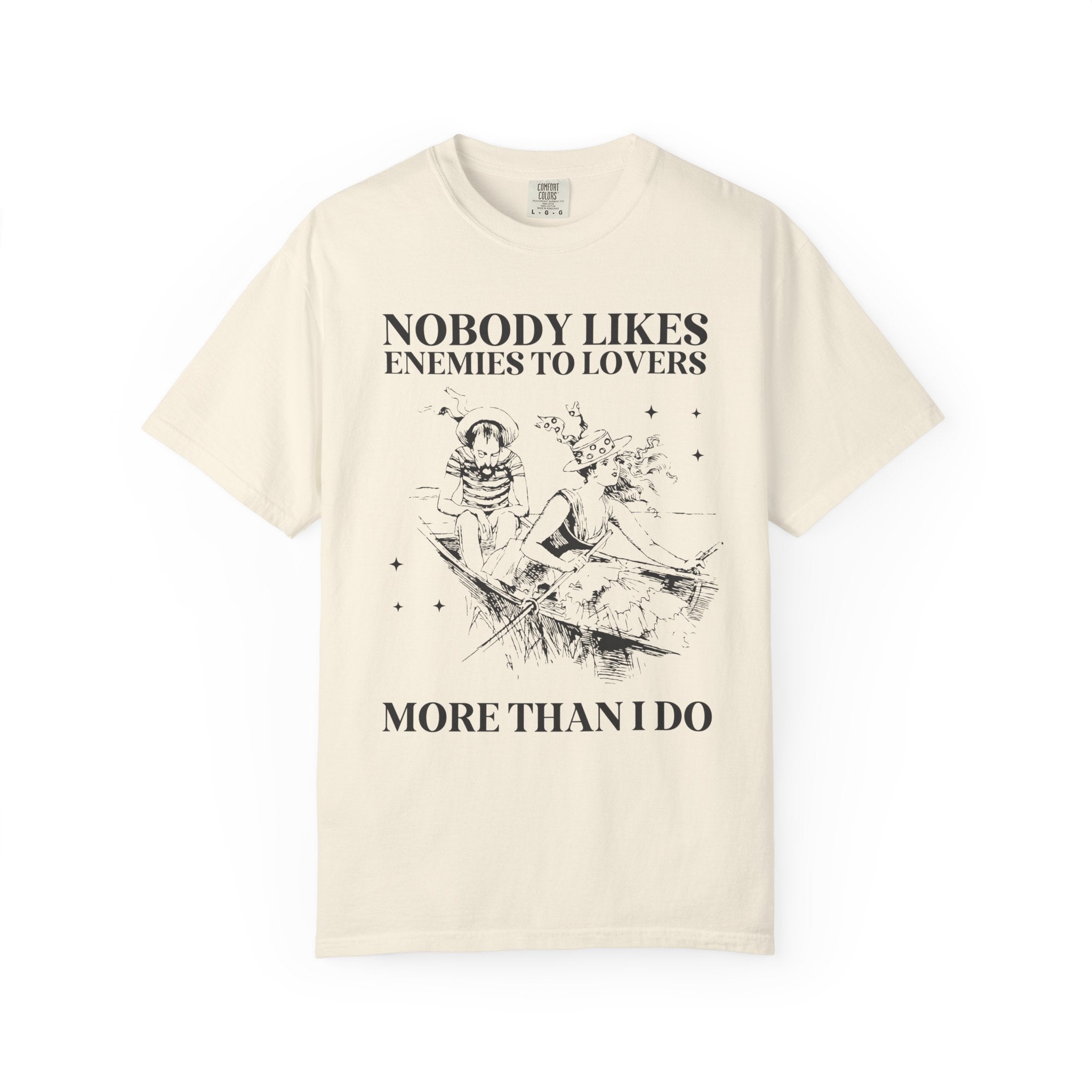 Romance Reader Enemies to Lovers Romance Trope T-Shirt, Funny Saying Bookworm Tee Shirt for Historical Romance Reader, Book Lover Gift - Opal and June