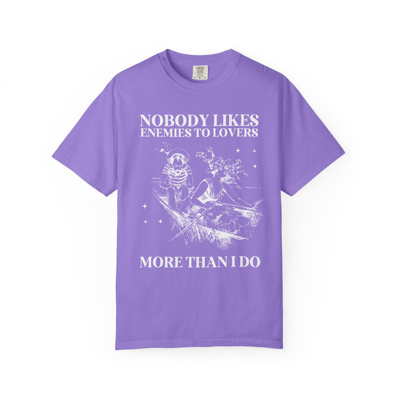 Romance Reader Enemies to Lovers Romance Trope T-Shirt, Funny Saying Bookworm Tee Shirt for Historical Romance Reader, Book Lover Gift - Opal and June