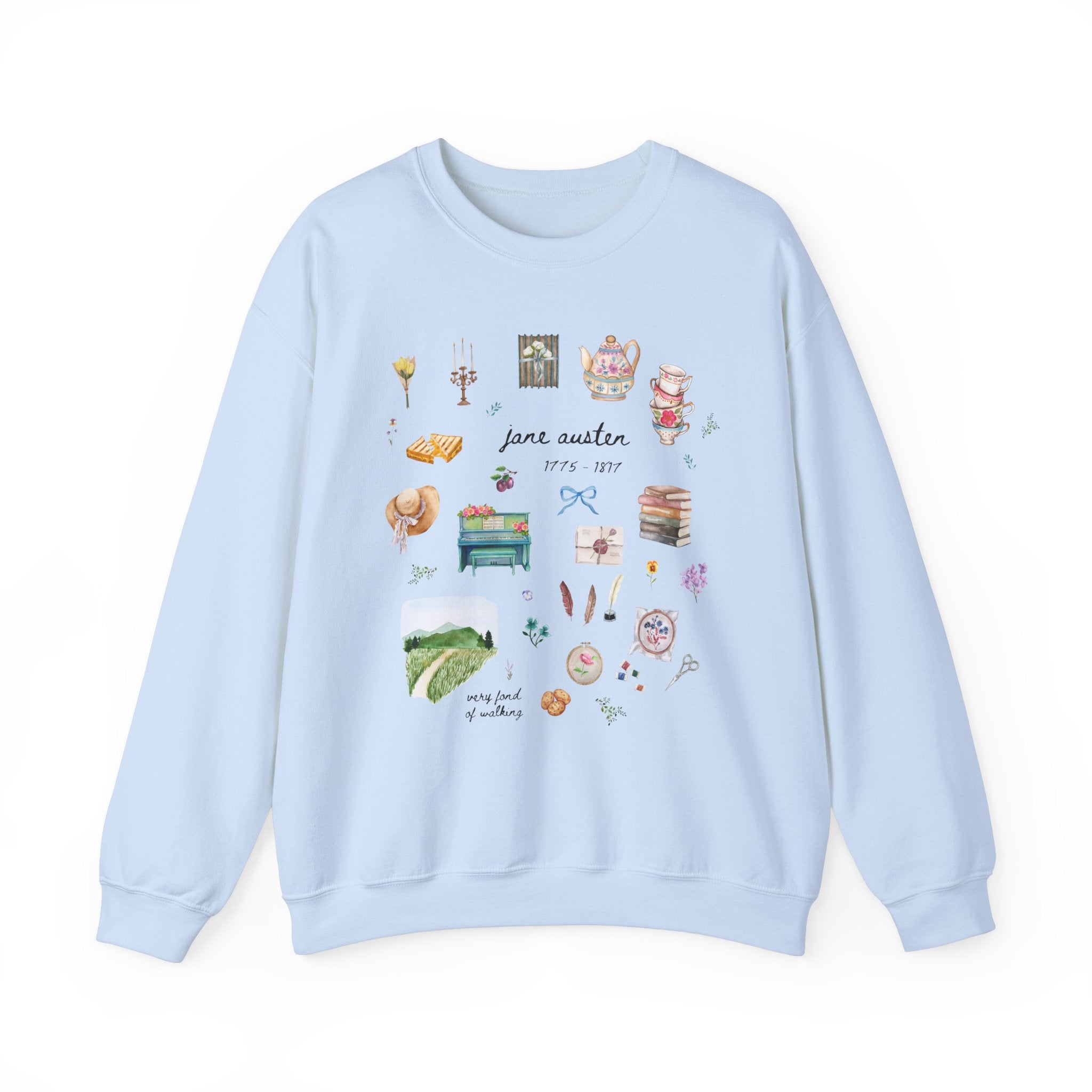 Romance Reader Sweatshirt for Jane Austen Fan - Opal and June