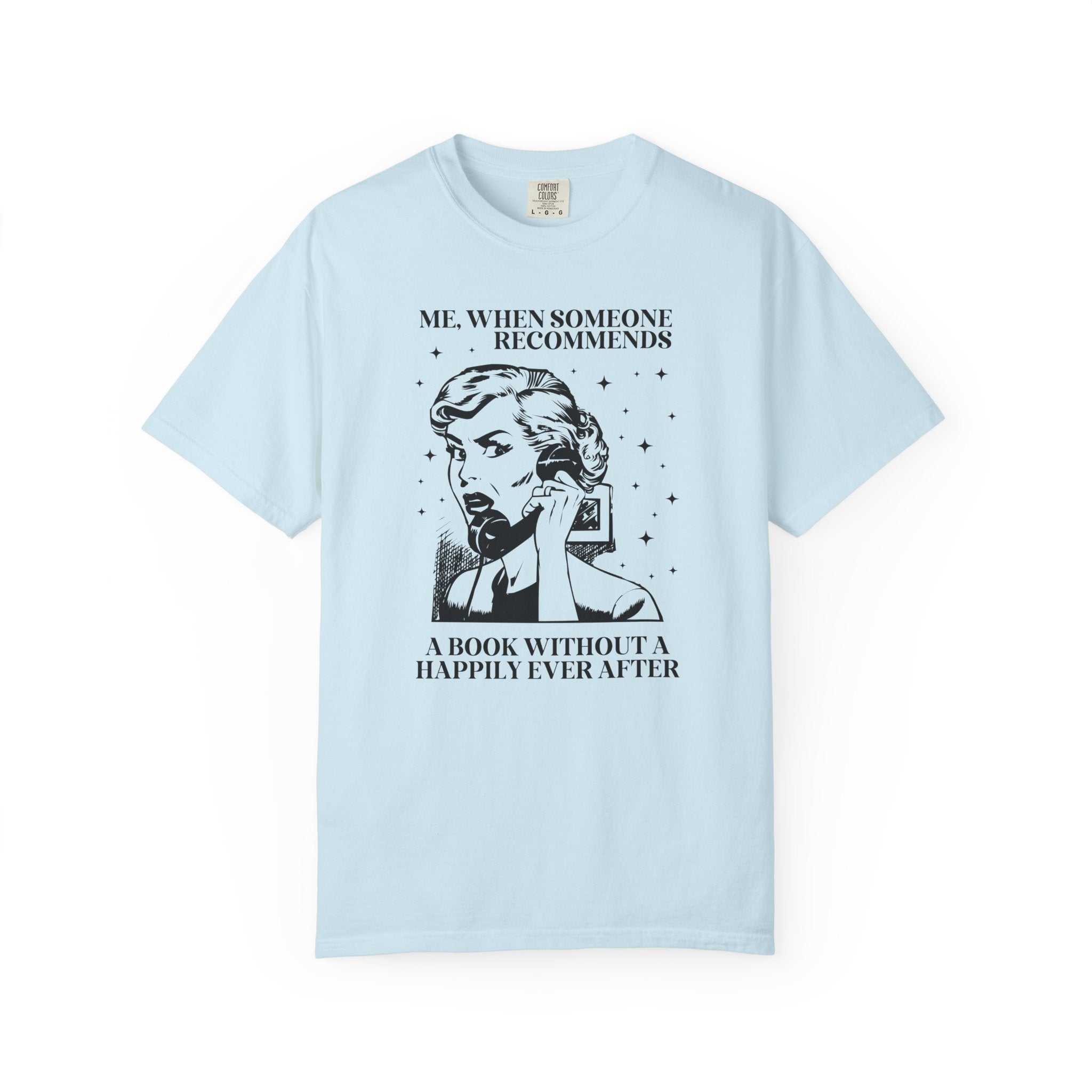 Romance Reader Tee Shirt for Romantasy Book Lover or Bookworm Who Loves Contemporary Romance Novels and Stars, Historical Romance Reader Tee - Opal and June