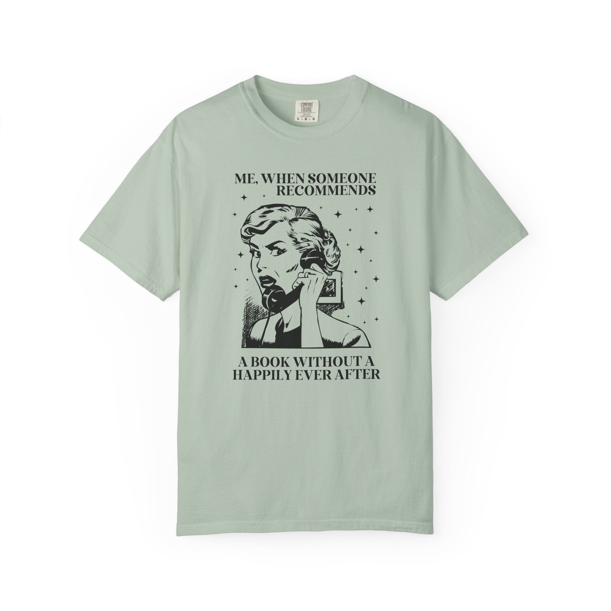 Romance Reader Tee Shirt for Romantasy Book Lover or Bookworm Who Loves Contemporary Romance Novels and Stars, Historical Romance Reader Tee - Opal and June