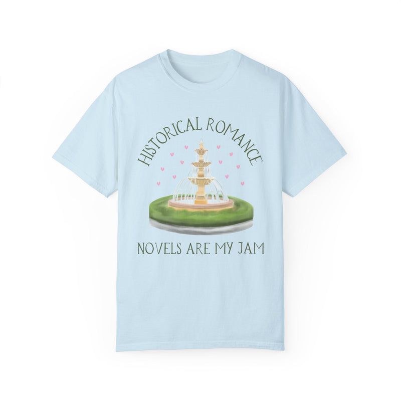 Romance Reader Tee Shirt: Historical Romance Novels Are My Jam | Bookish Gift Idea for Regency Romance Author, Cute Aesthetic Tee - Opal and June