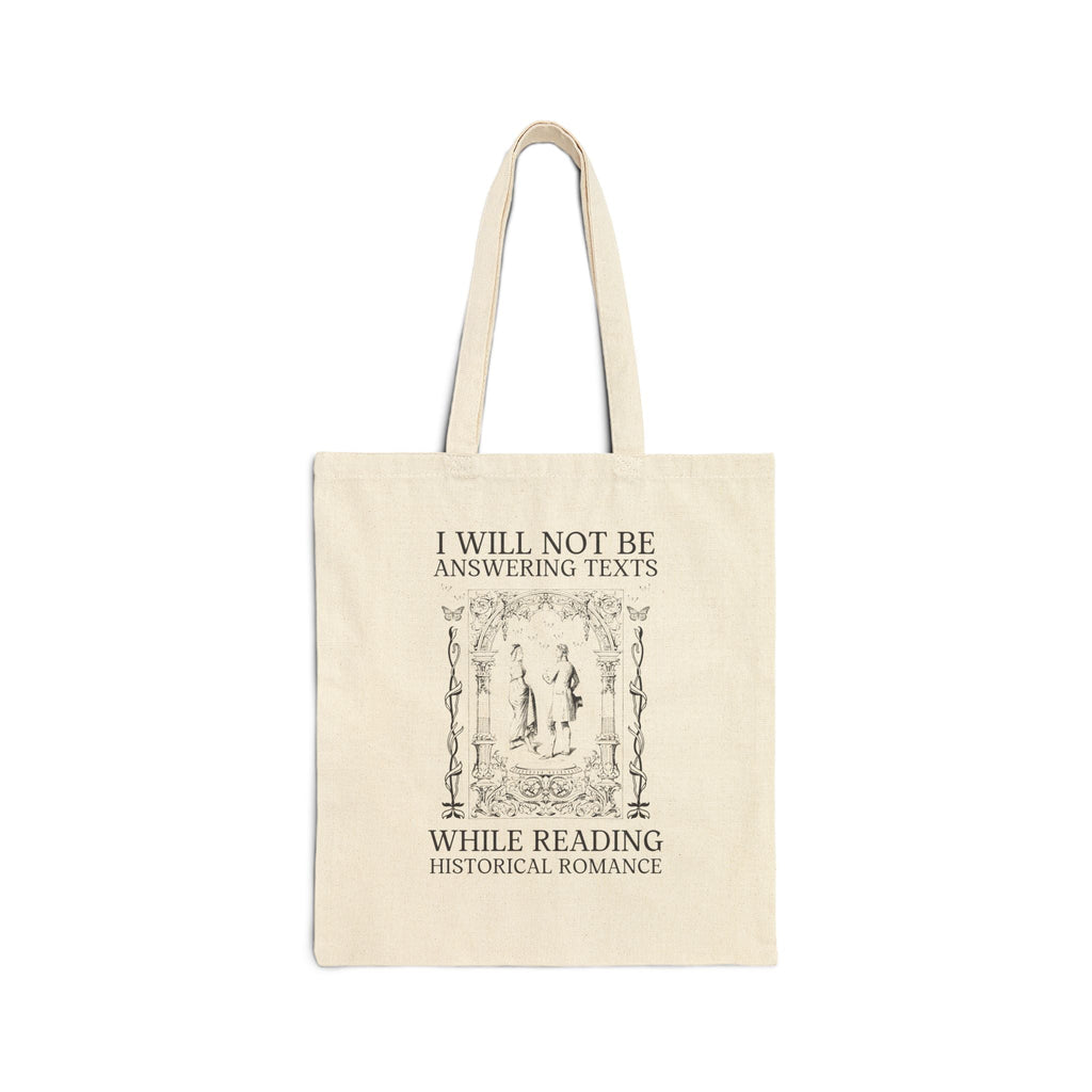 Romance Reader Tote Bag: Silly Historical Romance Tote for Her - Opal and June