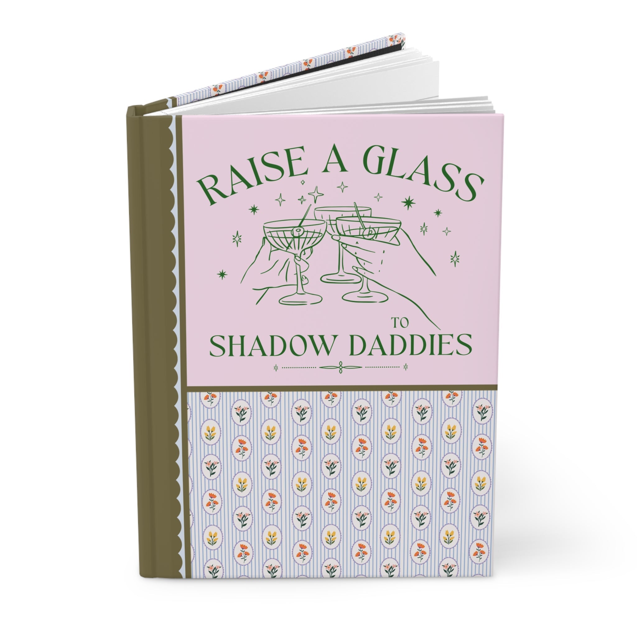 Romantasy Reader Notebook for Fantasy Romance Bookworm, Silly Shadow Daddy Present for Book Lover, Romance Writer Present, Book Lover Gift - Opal and June