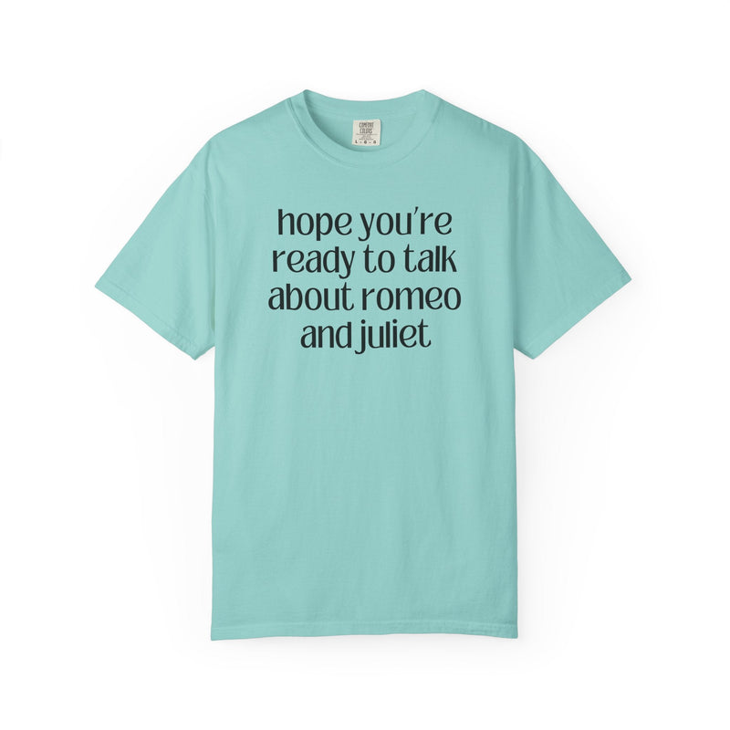 Romeo and Juliet by William Shakespeare Tee Shirt for Book Lover, Funny Saying Bookish Shirt, Classic Literature Professor, Acting Teacher - Opal and June