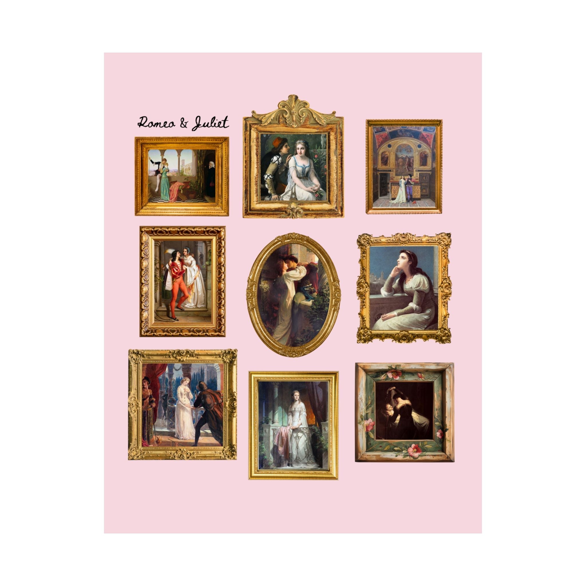 Romeo and Juliet Poster - Opal and June