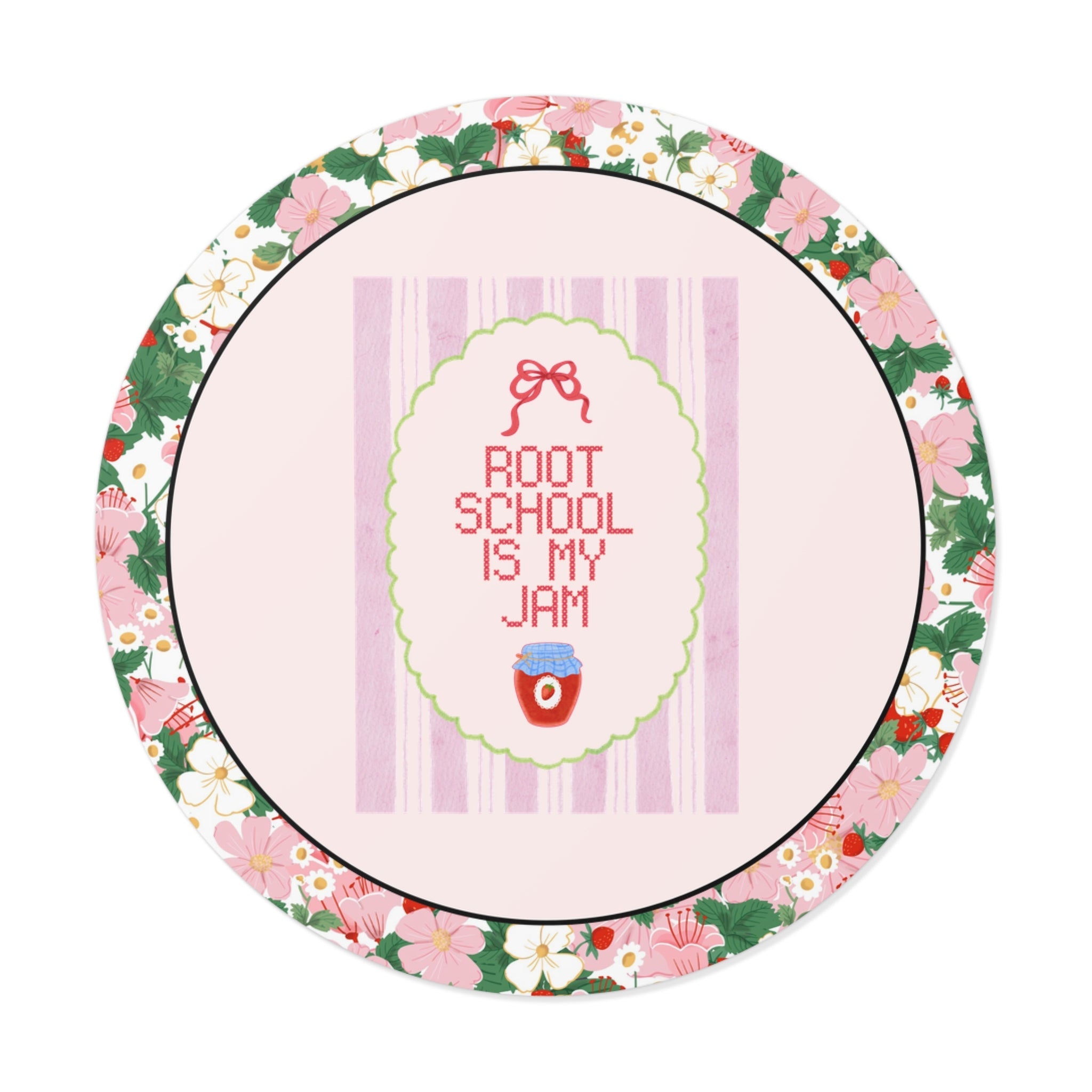 Root Elementary: Root School is My Jam | FPS + Opal and June Sticker, Fayetteville Public Schools - Opal and June