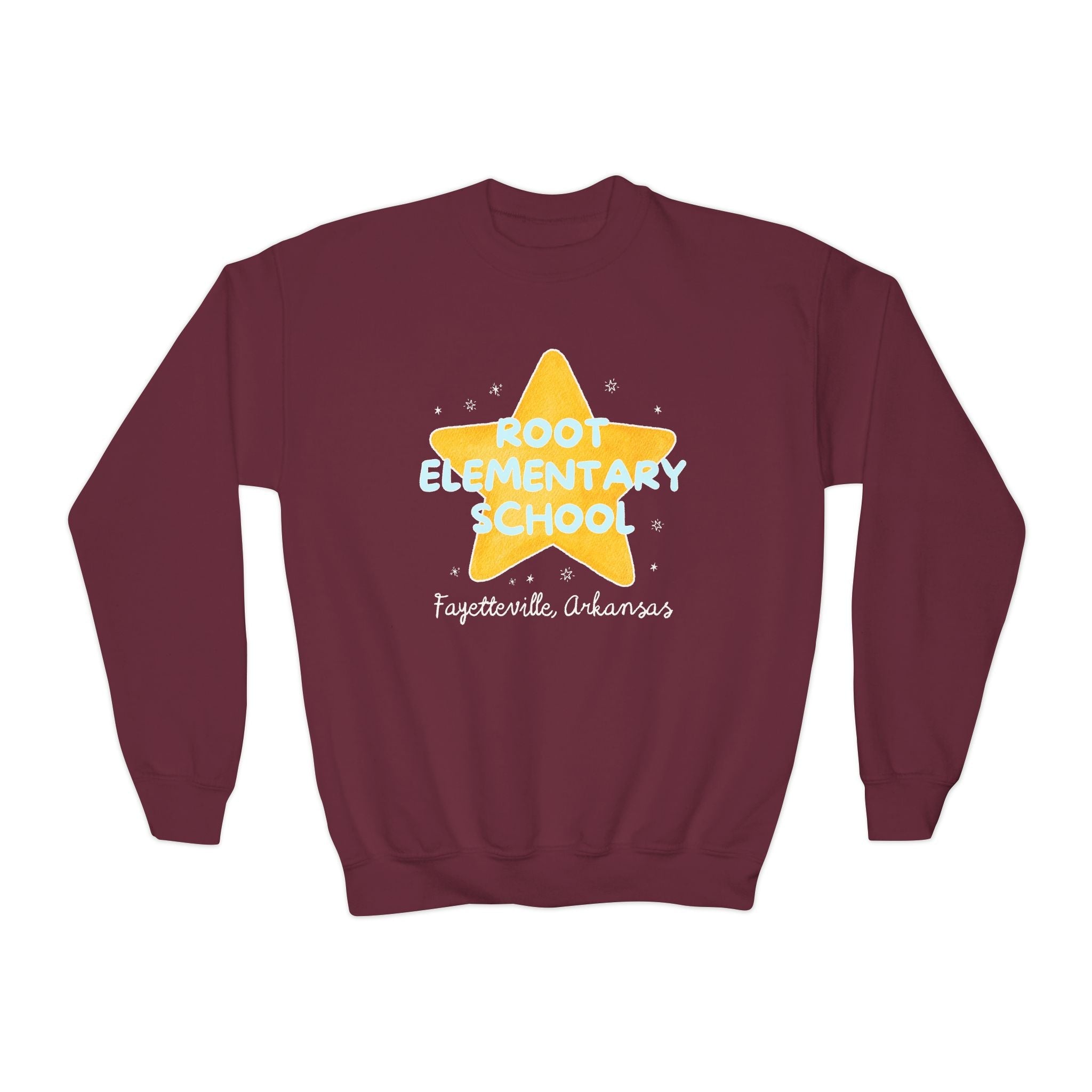 Root Elementary School Kids Sweatshirt: Star Design - Opal and June