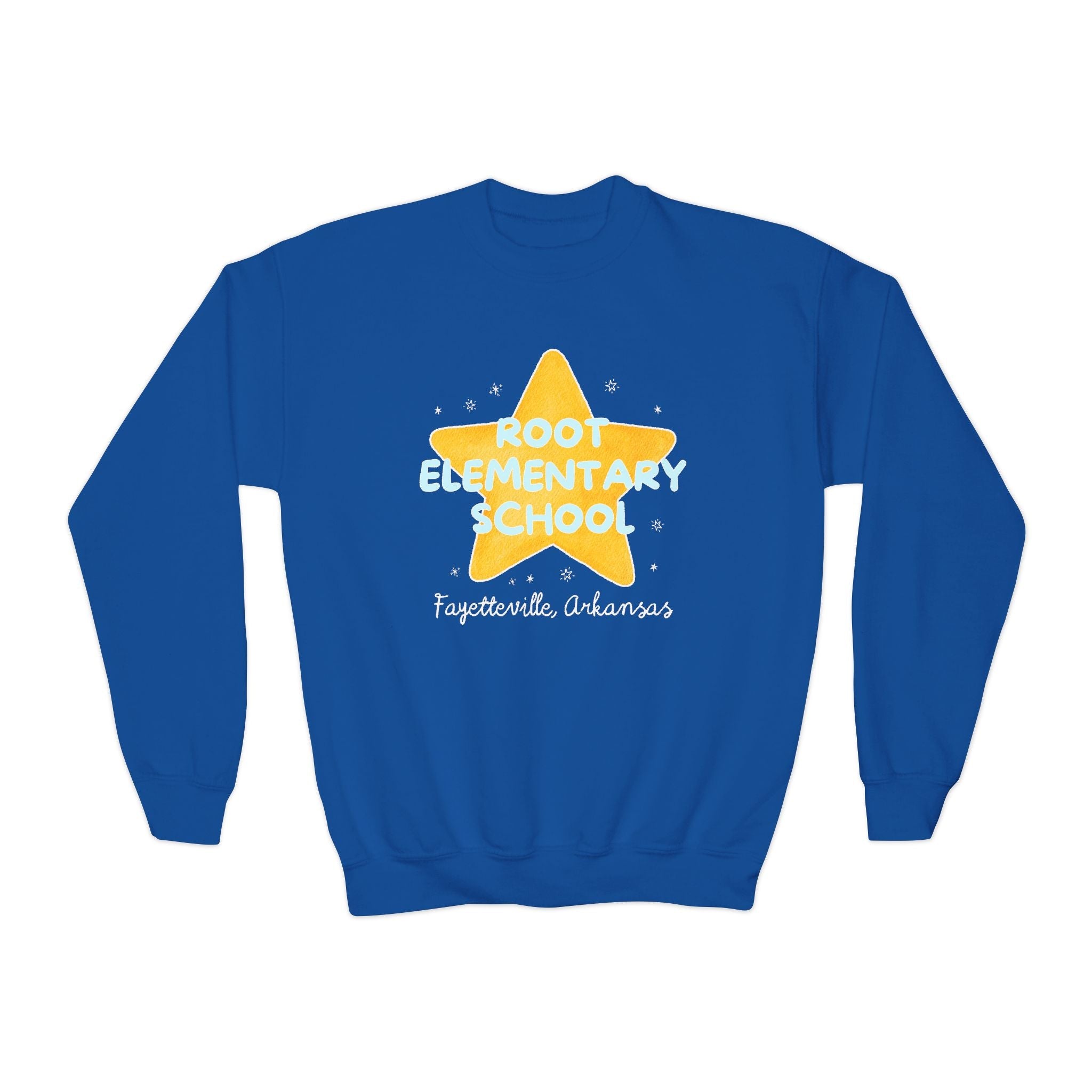 Root Elementary School Kids Sweatshirt: Star Design - Opal and June